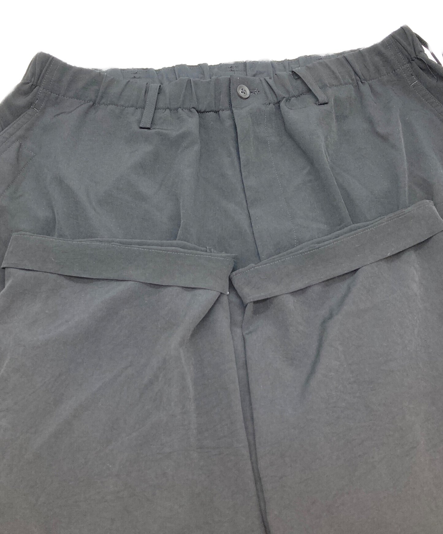 [Pre-owned] Yohji Yamamoto pour homme Ta Tuxedo U-Double Stitch Elastic Pant HS-P12-500