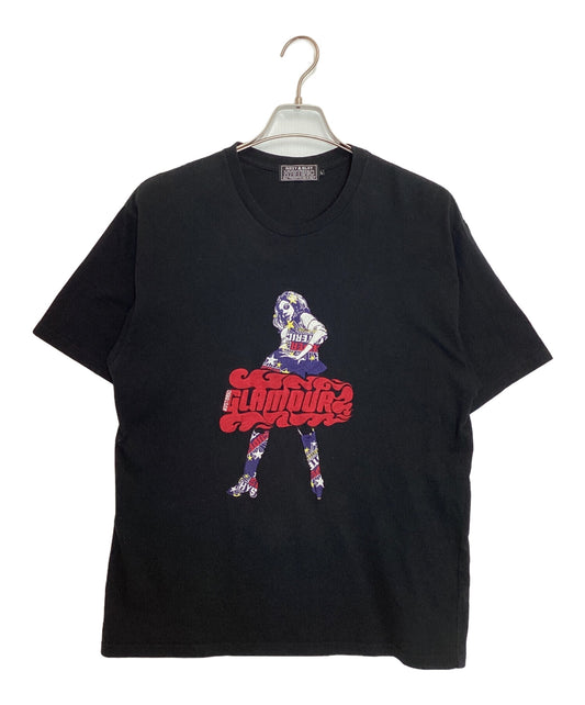 [Pre-owned] Hysteric Glamour VIXEN GIRL embroidered T-shirt 02221CT05