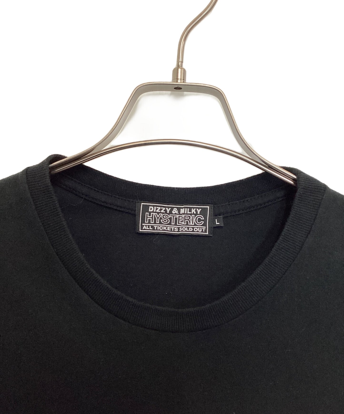 [Pre-owned] Hysteric Glamour VIXEN GIRL embroidered T-shirt 02221CT05