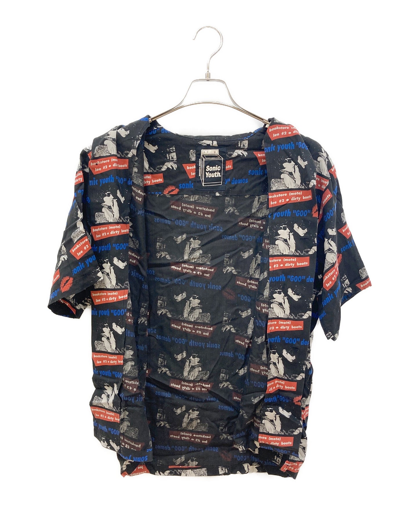[Pre-owned] Hysteric Glamour SONIC YOUTH GOO DEMOS Open collar short sleeve shirt 02221AH06