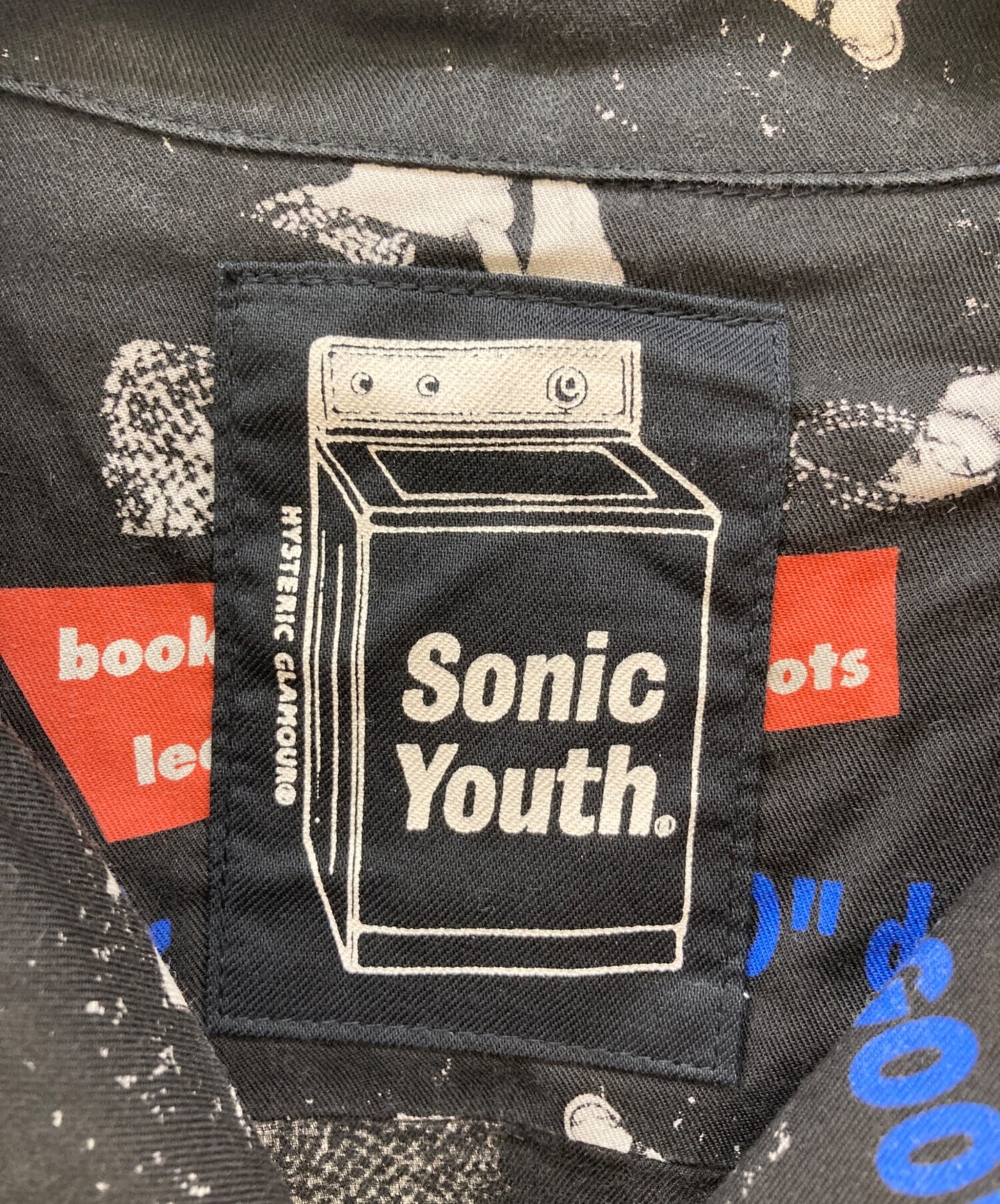 [Pre-owned] Hysteric Glamour SONIC YOUTH GOO DEMOS Open collar short sleeve shirt 02221AH06