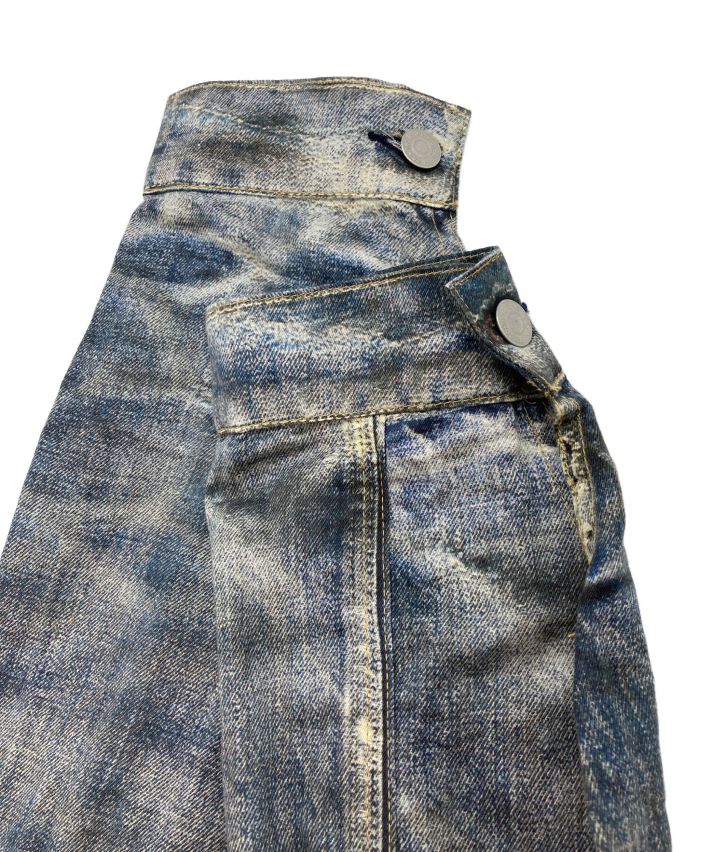 [Pre-owned] eYe COMME des GARCONS JUNYAWATANABE MAN Cotton linen dungaree print WI-J907/AD2021