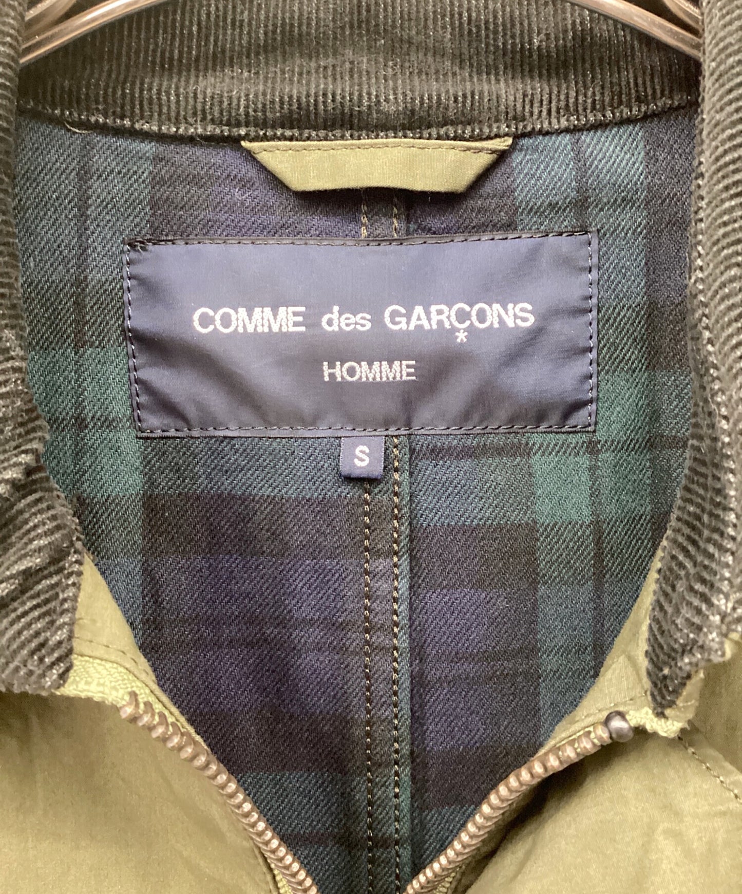 [Pre-owned] COMME des GARCONS HOMME Cotton Waxed Cloth Field Jacket HR-J009