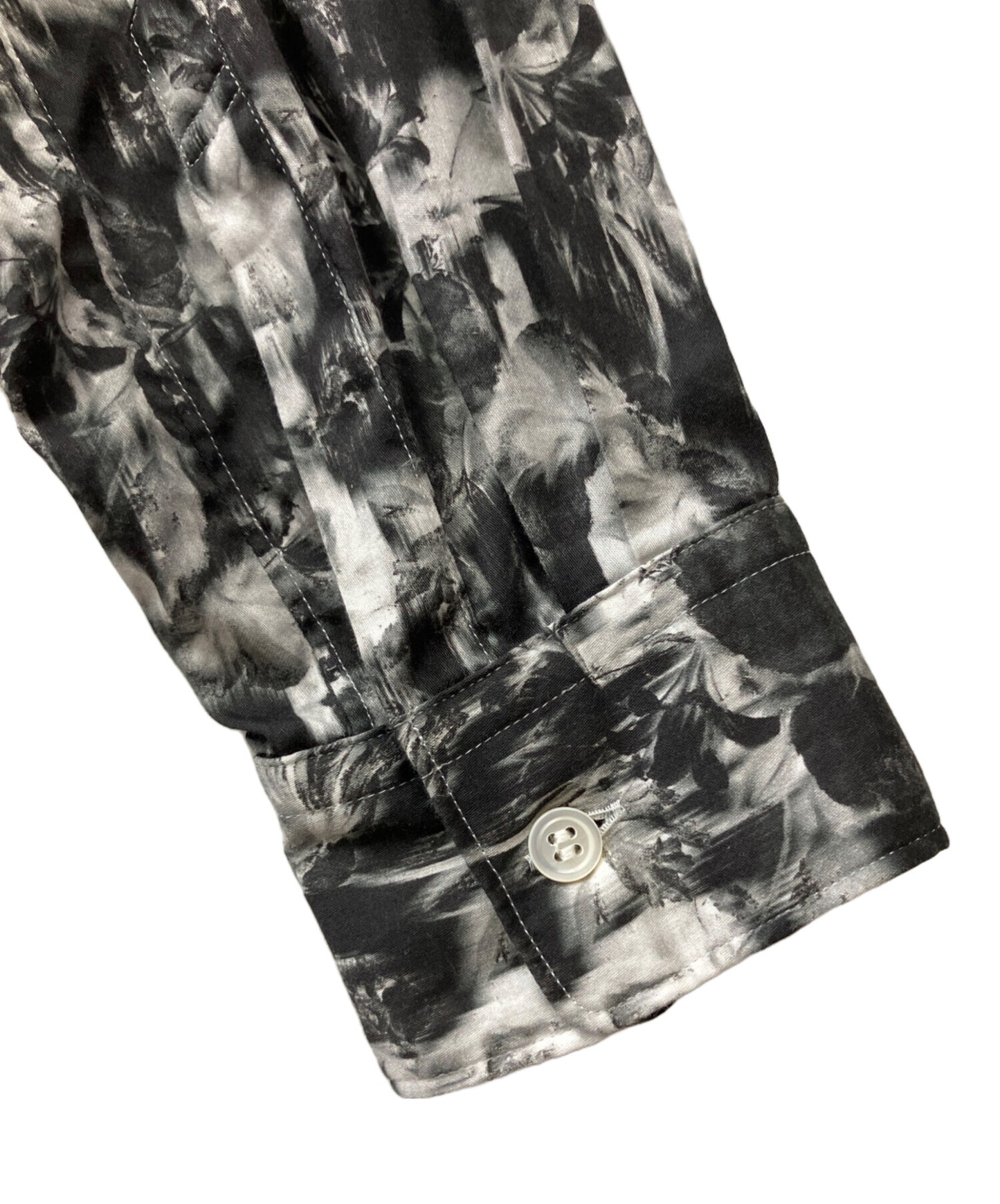 [Pre-owned] COMME des GARCONS HOMME PLUS Asymmetrical Reconstruction Layered Long Shirt PI-B009