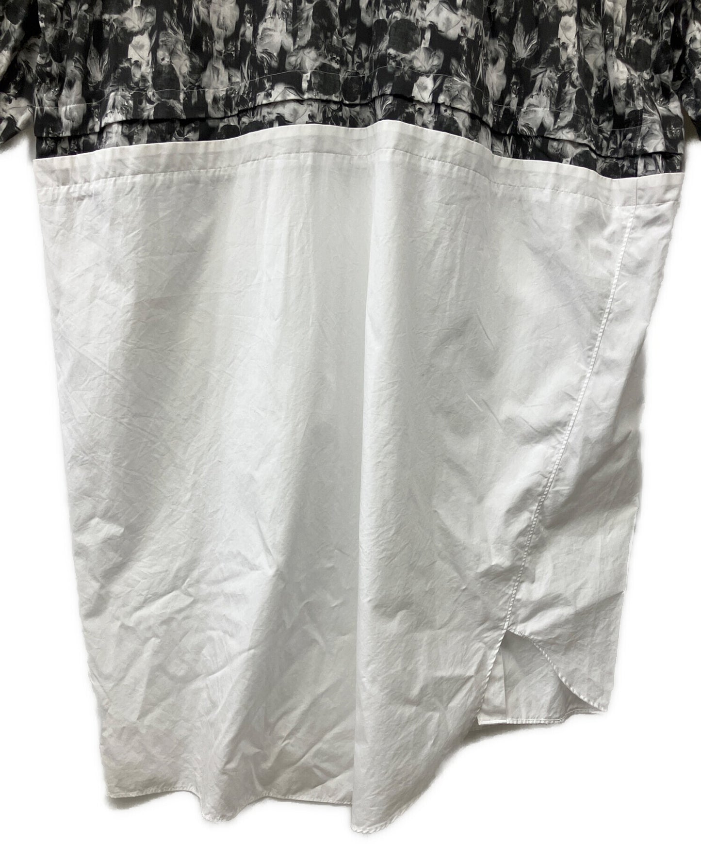 [Pre-owned] COMME des GARCONS HOMME PLUS Asymmetrical Reconstruction Layered Long Shirt PI-B009