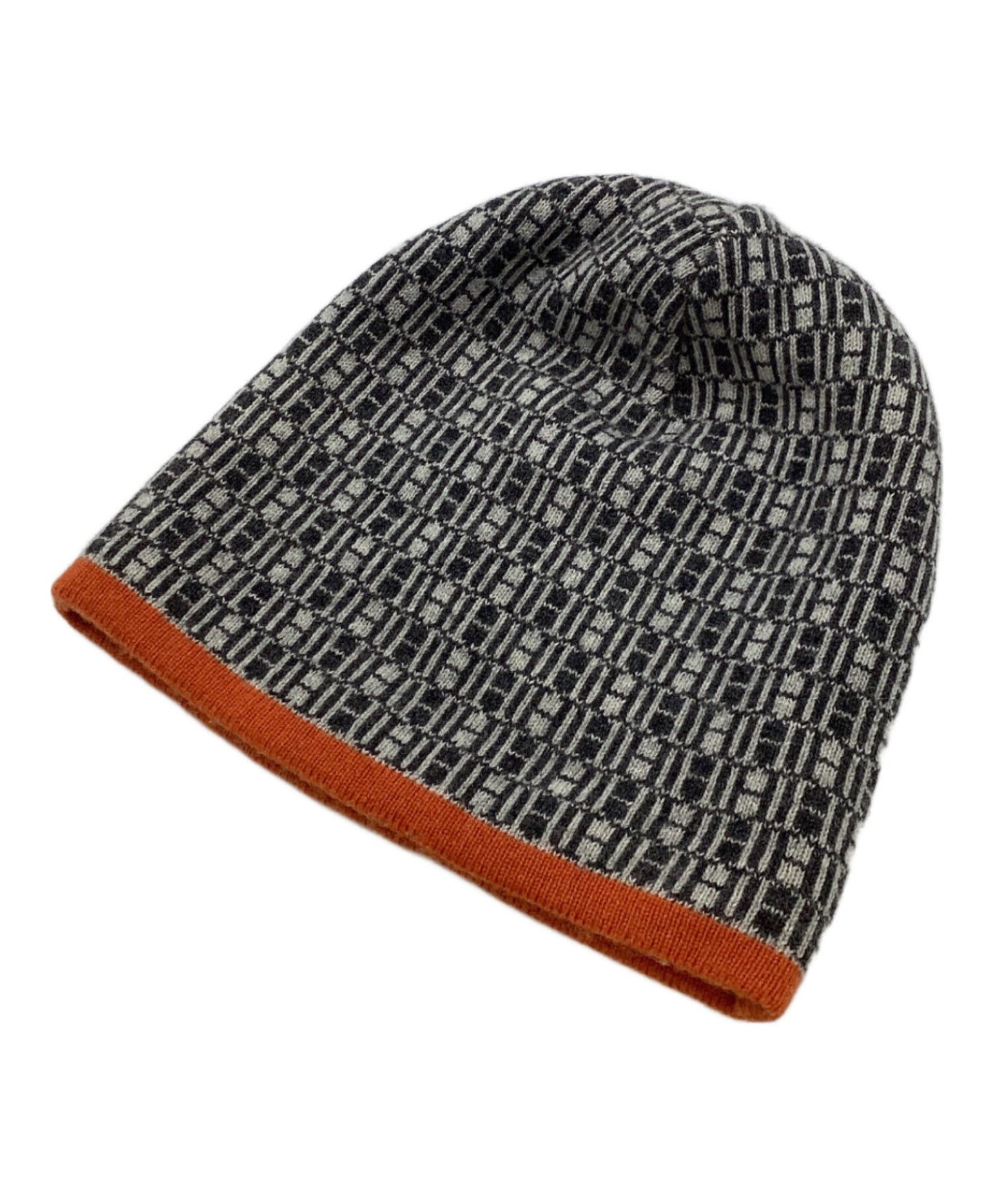 [Pre-owned] HERMES H Logo Cashmere Knit Cap