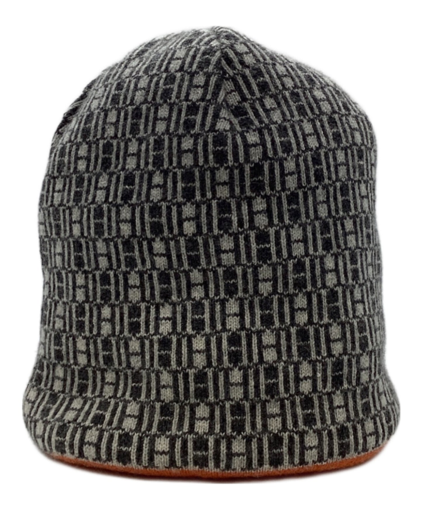 [Pre-owned] HERMES H Logo Cashmere Knit Cap