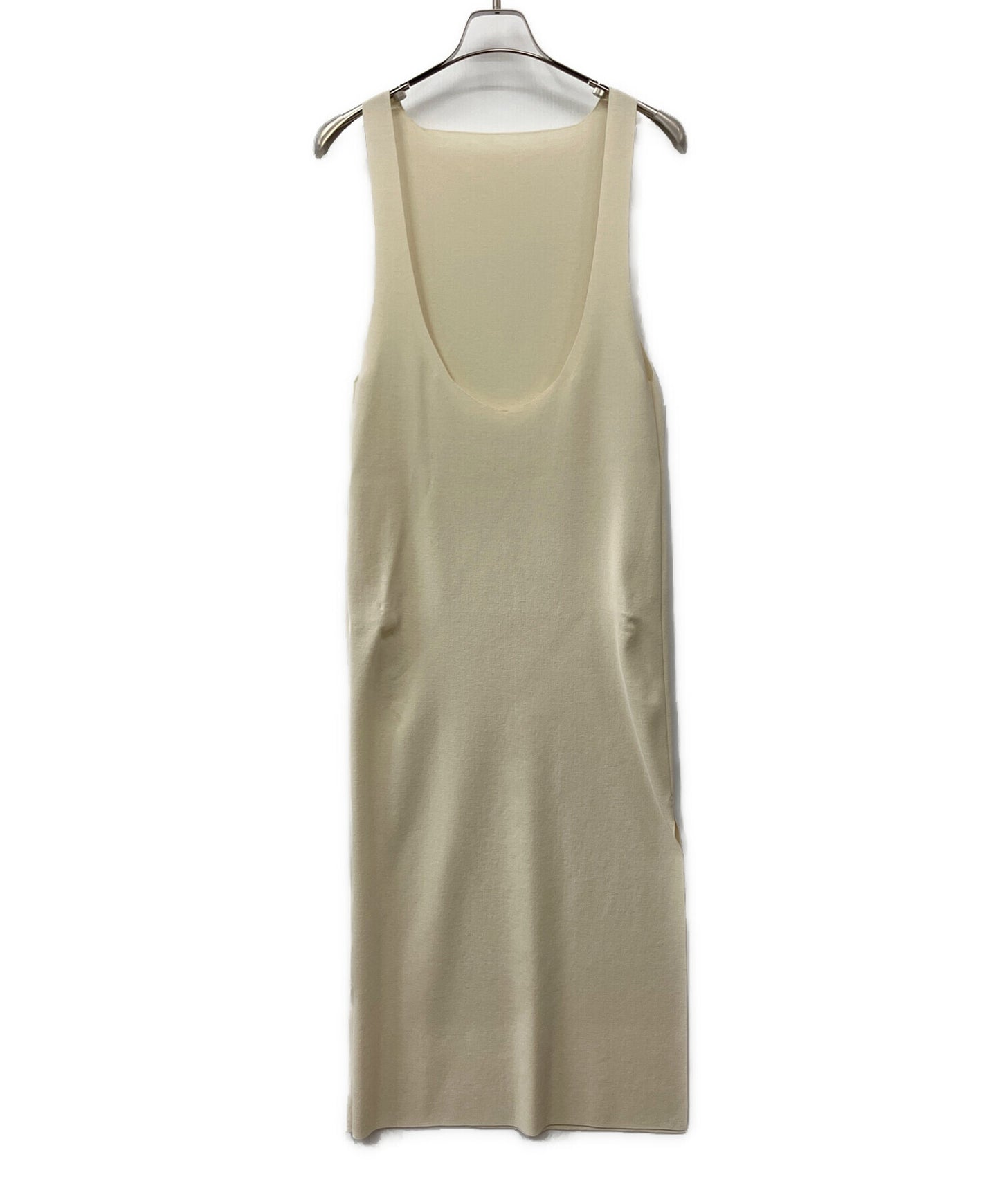 [Pre-owned] AURALEE WOOL-RECYCLED POLYESTER HIGH-GAUGE RIB-KNIT DRESS A23SD04HS