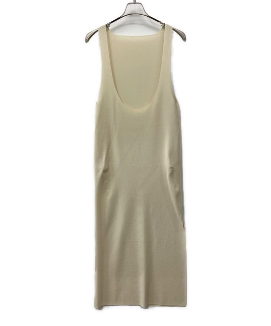 [Pre-owned] AURALEE WOOL-RECYCLED POLYESTER HIGH-GAUGE RIB-KNIT DRESS A23SD04HS