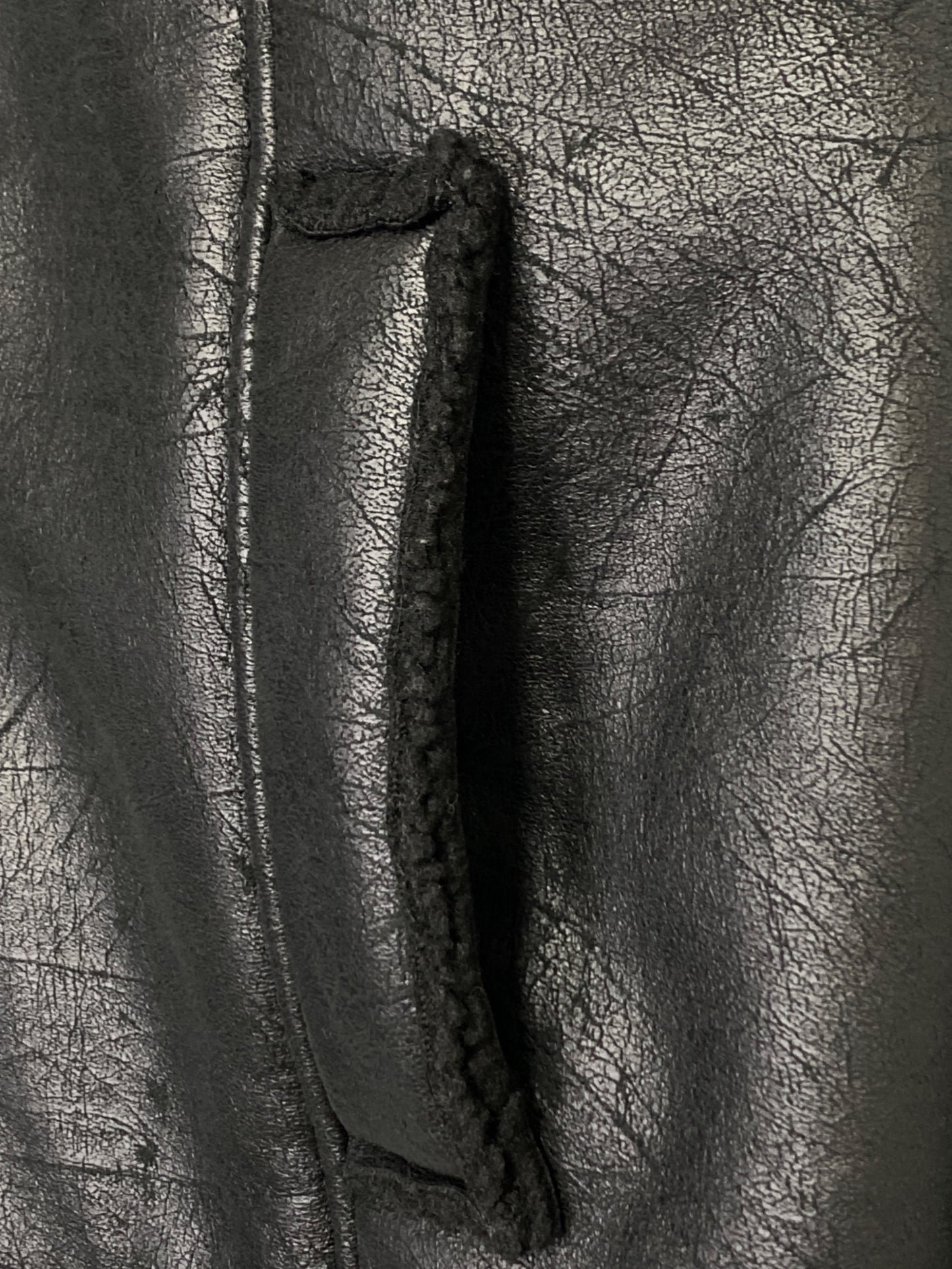 [Pre-owned] SUPREME Faux Shearling Hooded Jacket