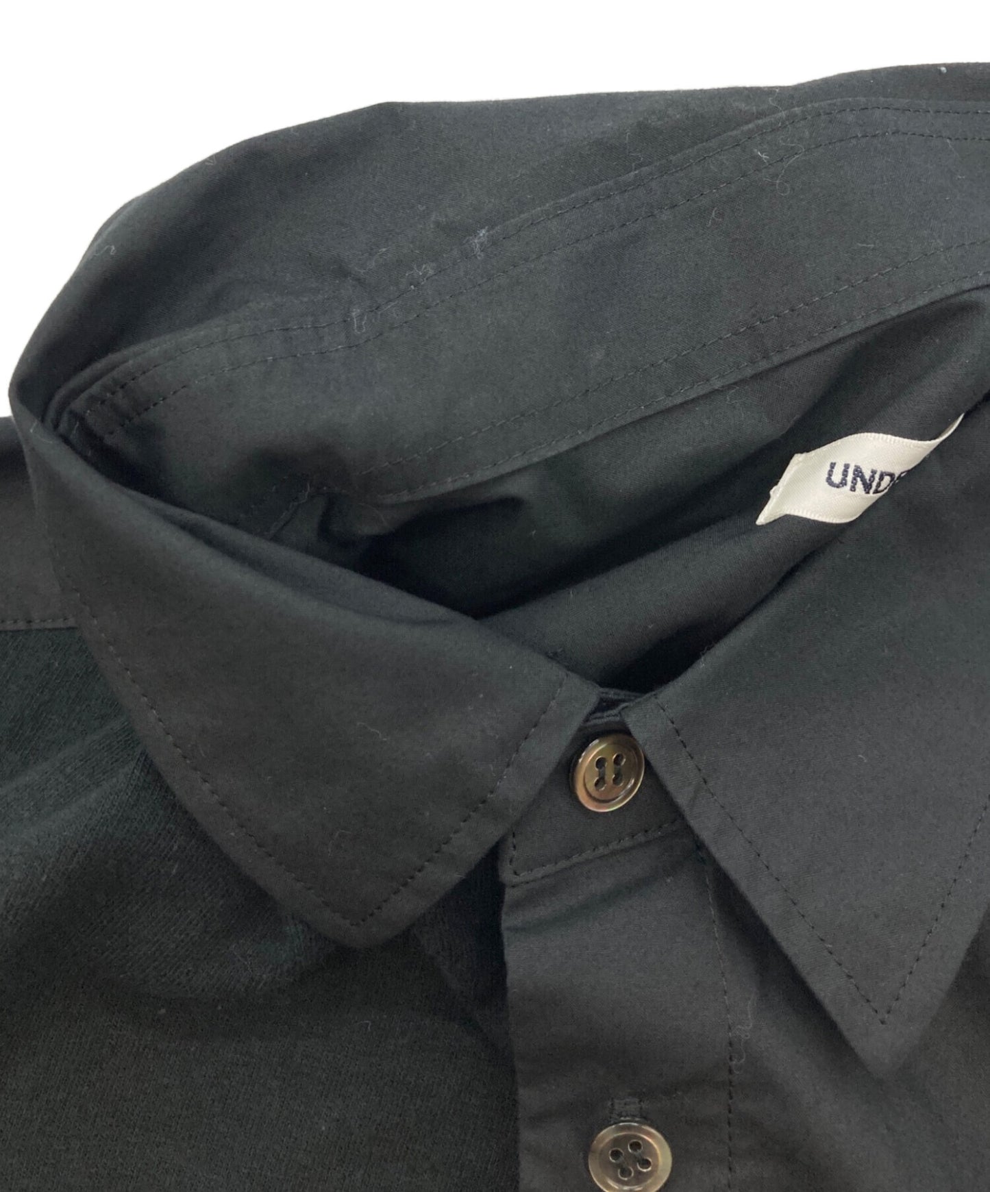 [Pre-owned] UNDERCOVER Cut and sewn mix short-sleeved shirt UP1D9402