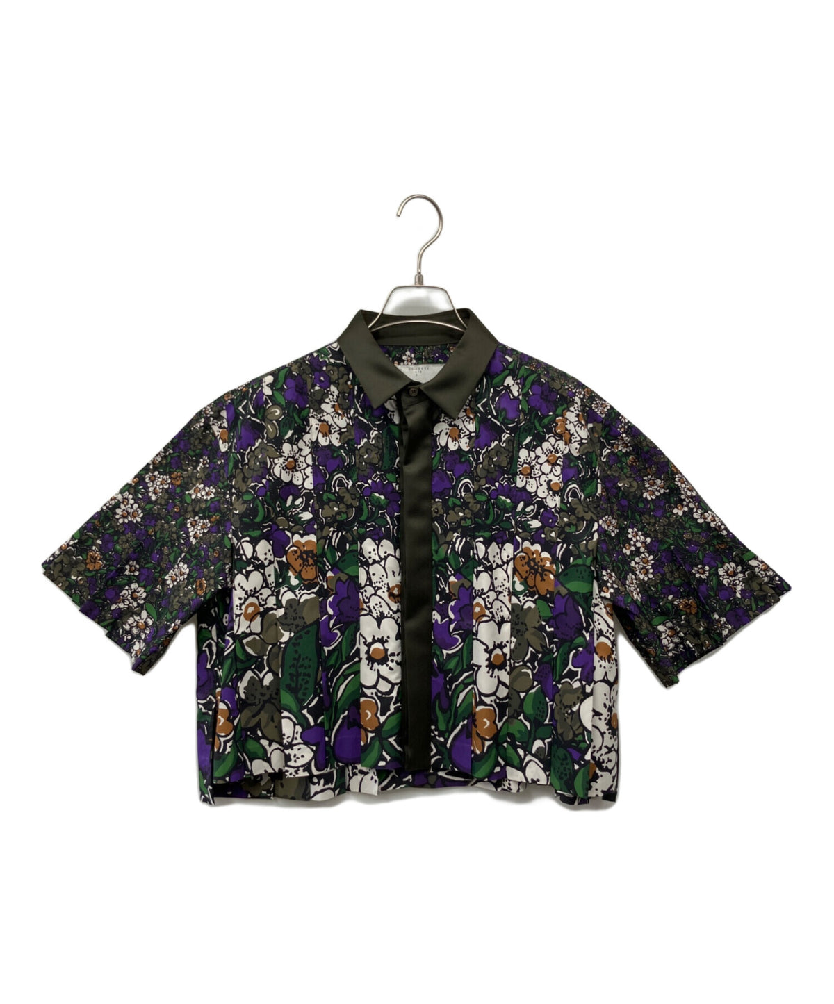 [Pre-owned] sacai Floral Print Shirt 23-06654
