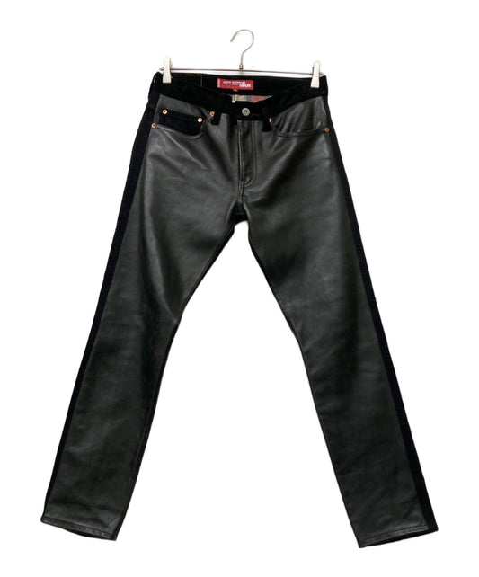 [Pre-owned] eYe COMME des GARCONS JUNYAWATANABE MAN horseleather pants WO-P901/AD2014