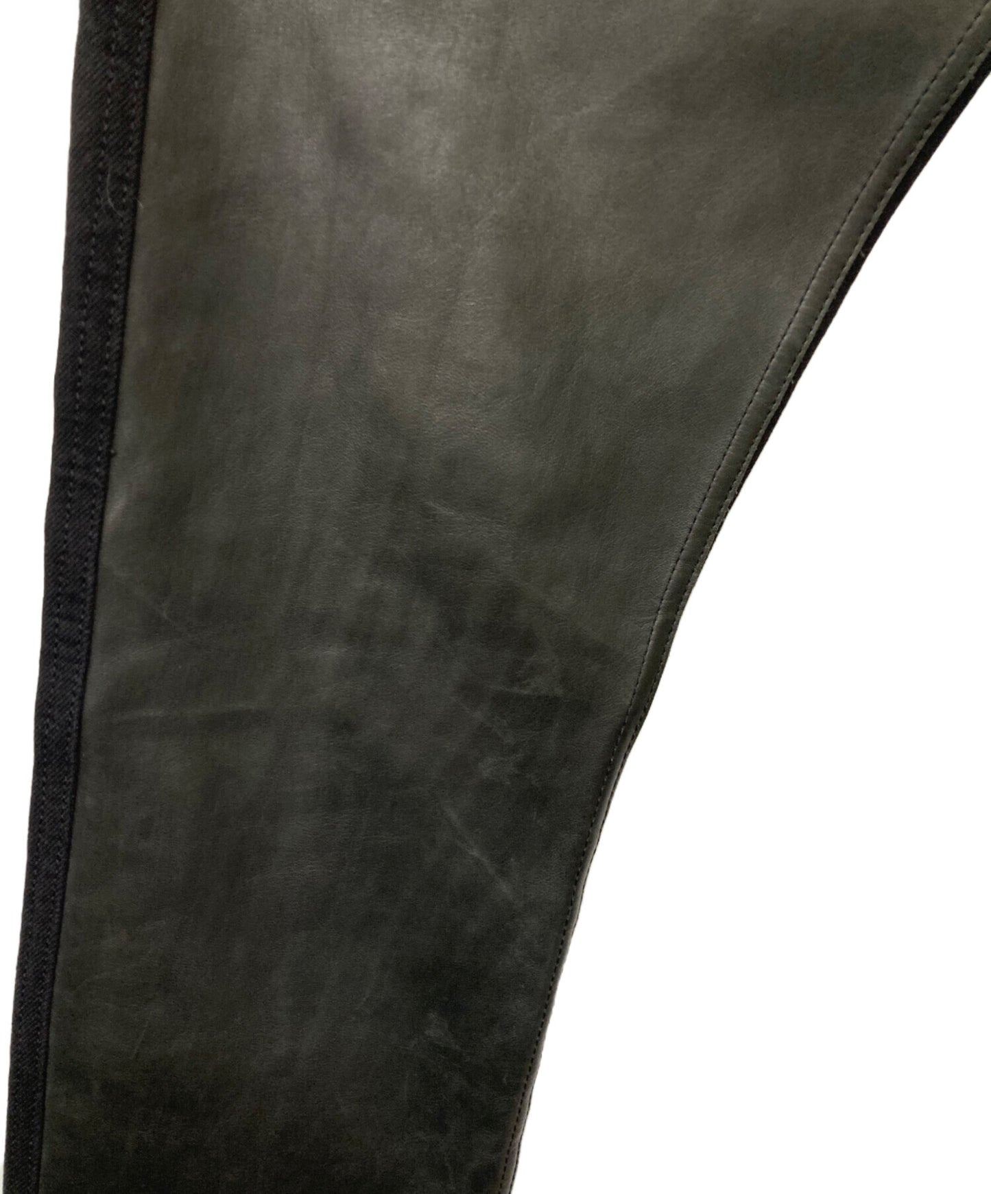 [Pre-owned] eYe COMME des GARCONS JUNYAWATANABE MAN horseleather pants WO-P901/AD2014