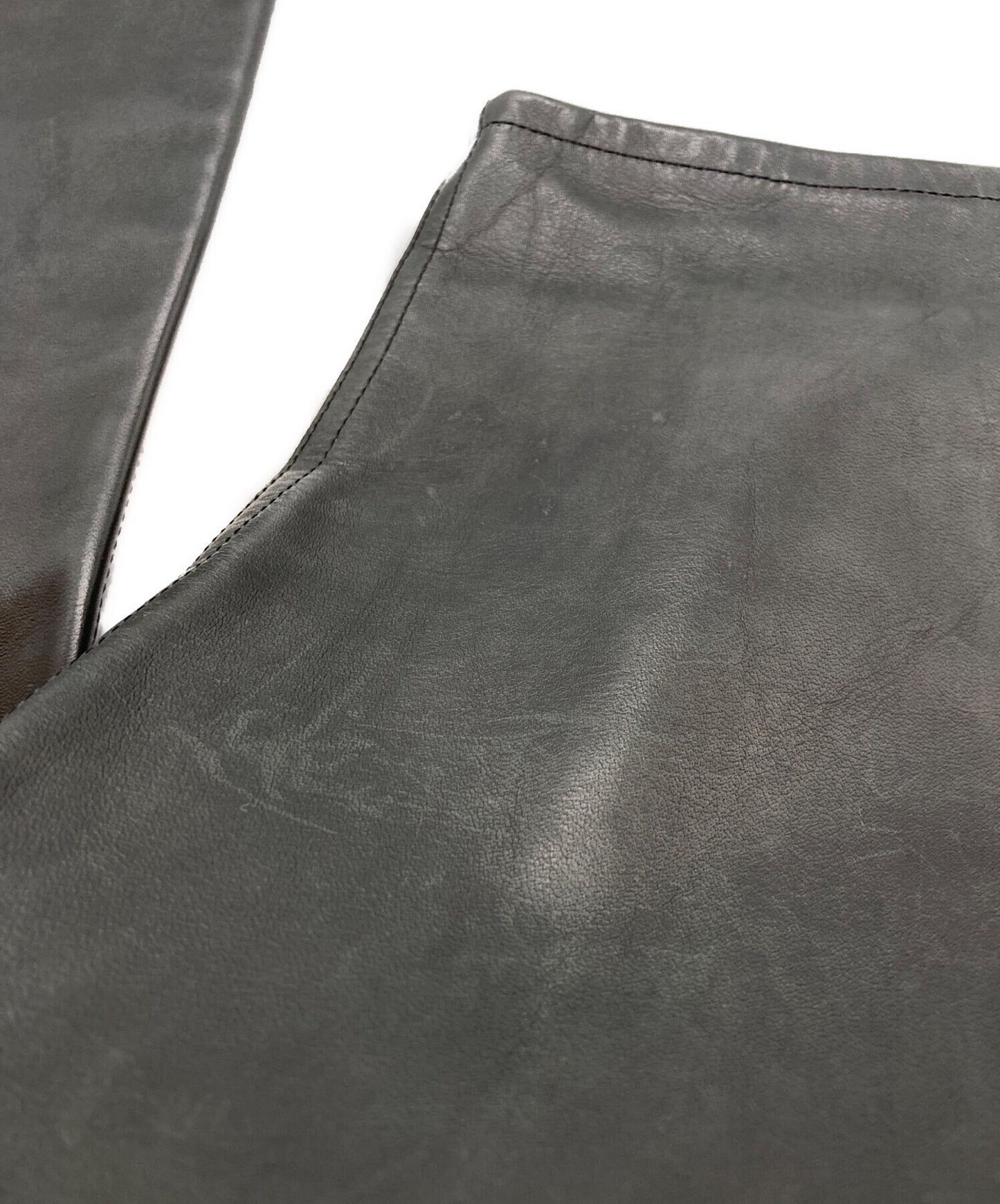 [Pre-owned] eYe COMME des GARCONS JUNYAWATANABE MAN horseleather pants WO-P901/AD2014
