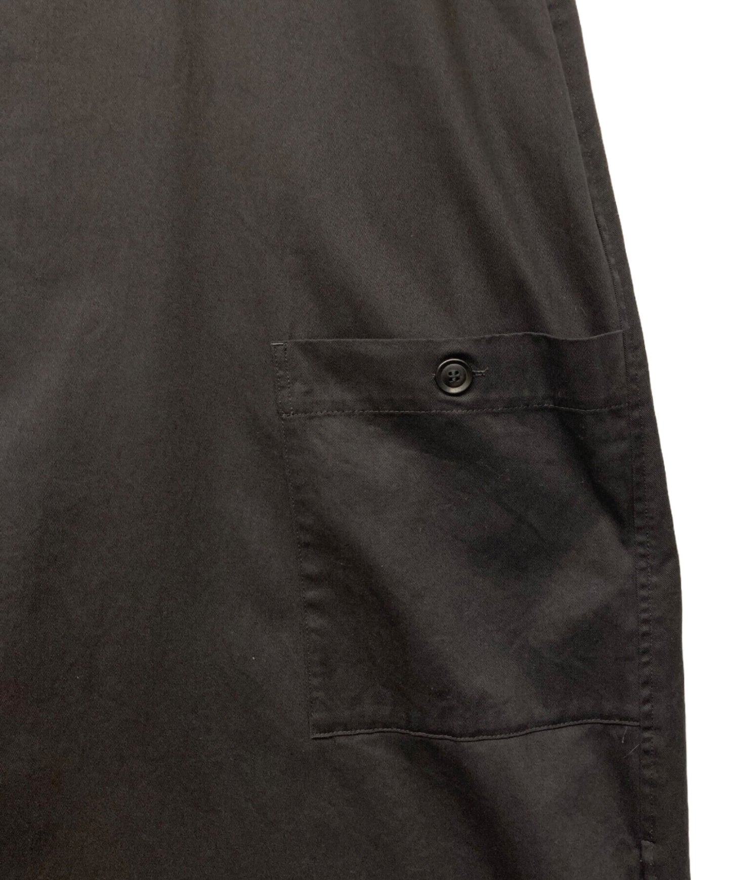 [Pre-owned] Y's Sleeveless dress / YOHJI YAMAMOTO / Yohji Yamamoto / long length / oversized / front pockets / slit / sleeveless / mode / designer / domestique / monotone / MADE I JAPAN / made in Japan / spring / summer YZ-D85-002