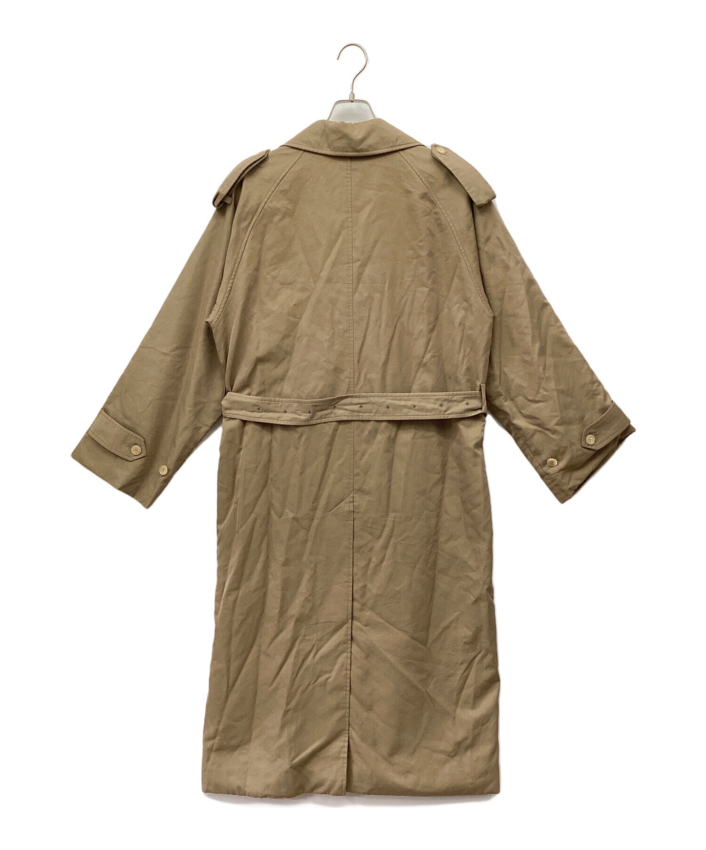 [Pre-owned] AURALEE WASHED FINX CUPRO TWILL LONG COAT A20AC02FC