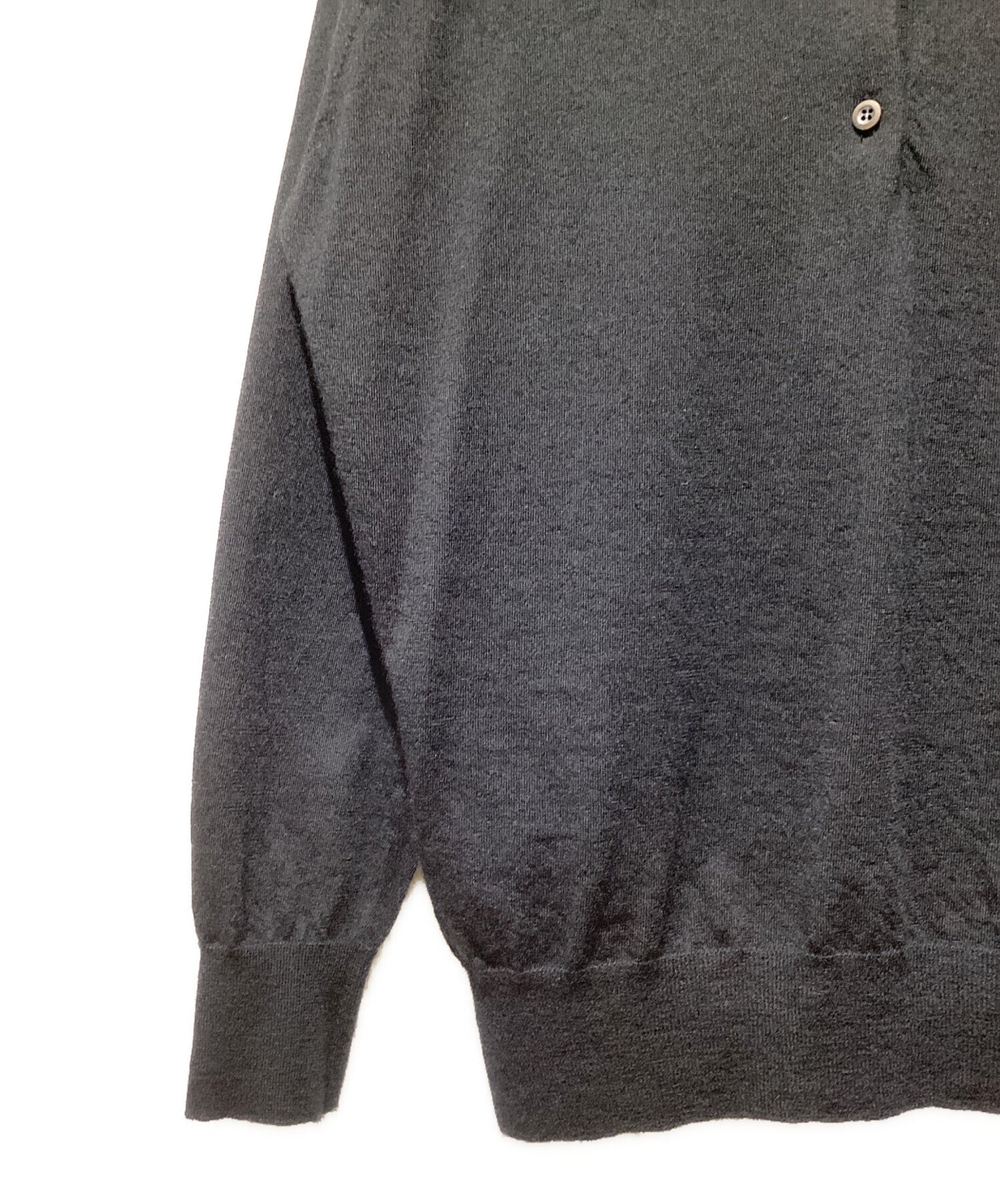 [Pre-owned] PRADA Cashmere knit polo shirt P24F2E