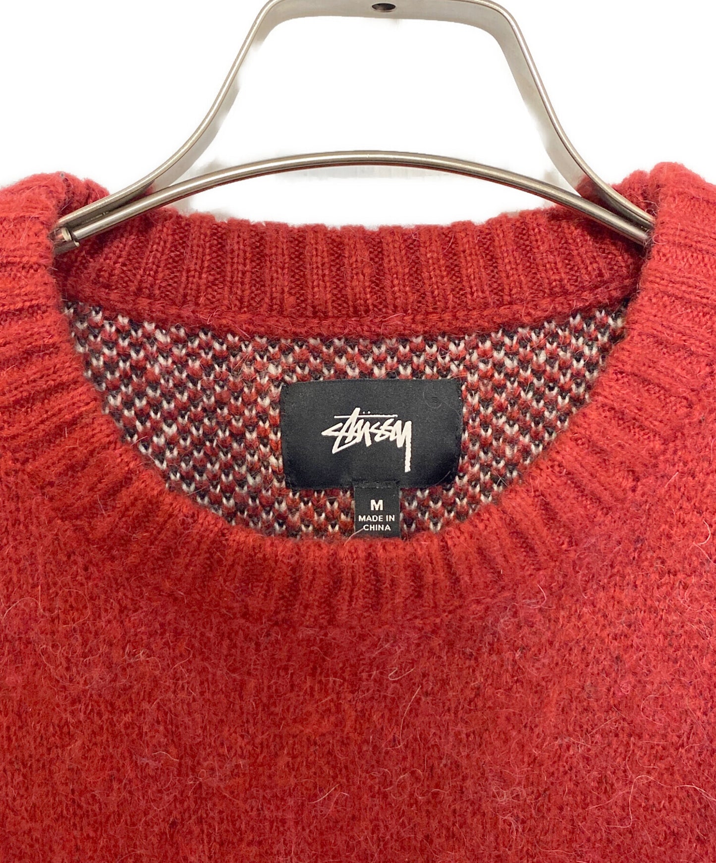 [Pre-owned] stussy 8ball mohair sweater