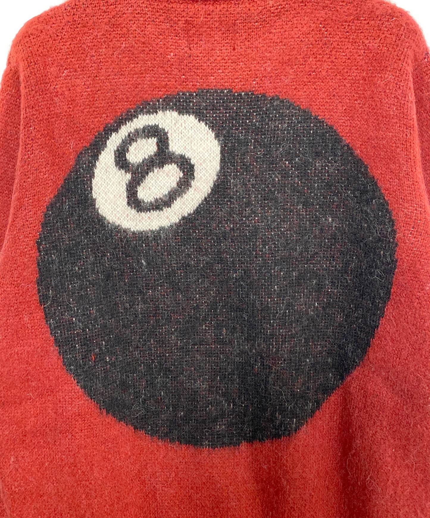 [Pre-owned] stussy 8ball mohair sweater