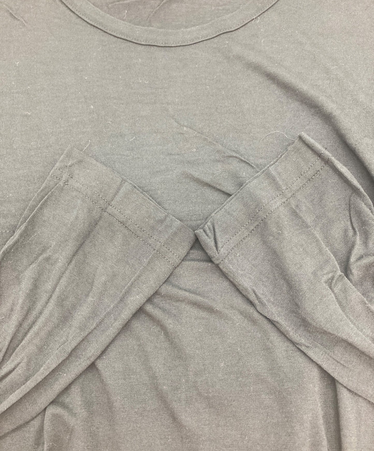 [Pre-owned] GROUND Y Vintage Decyne Jersey Long Shirt Docking Cut Sew GA-T05-801