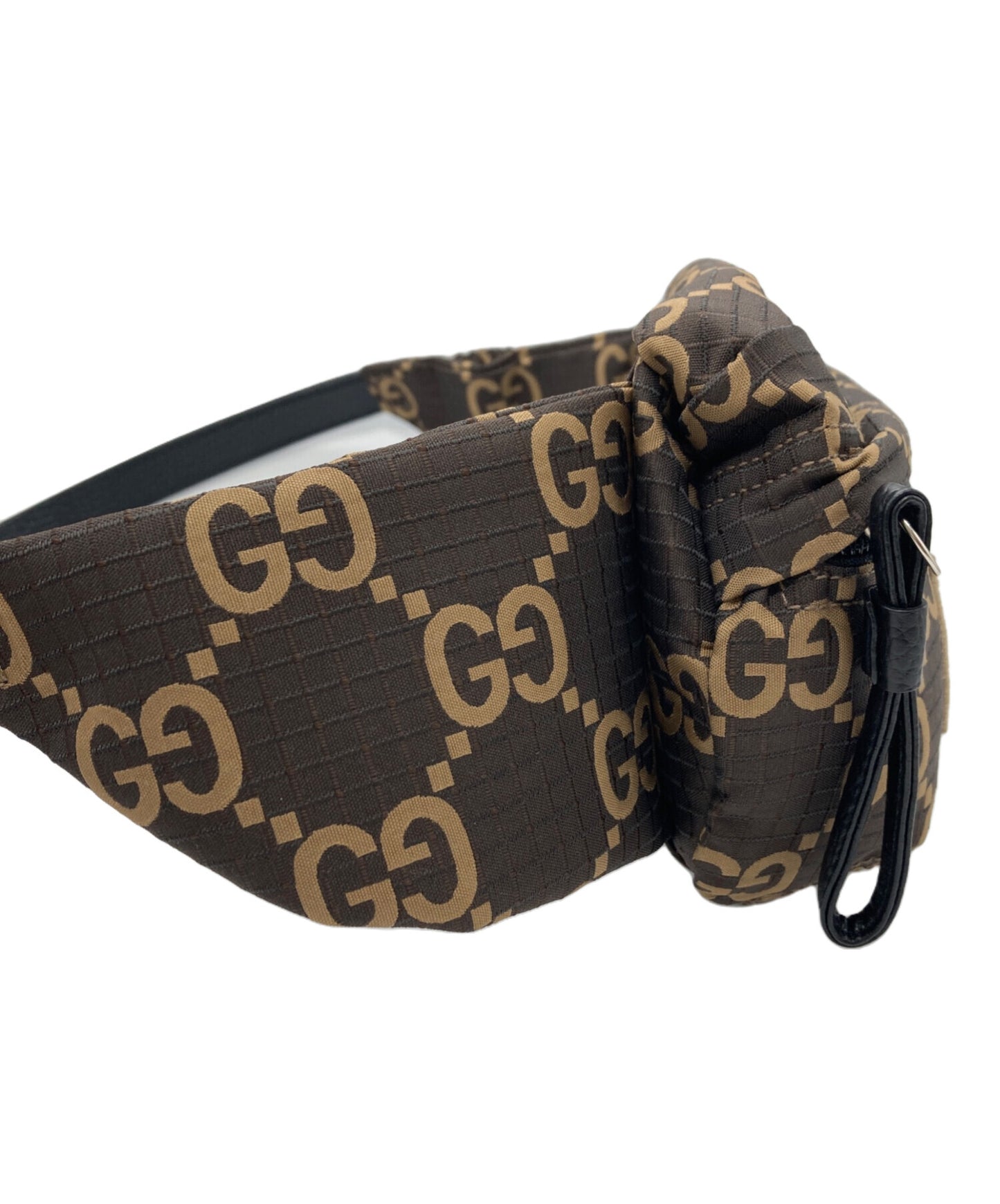 [Pre-owned] GUCCI GG Recycled Polyester Large Belt Bag 767934