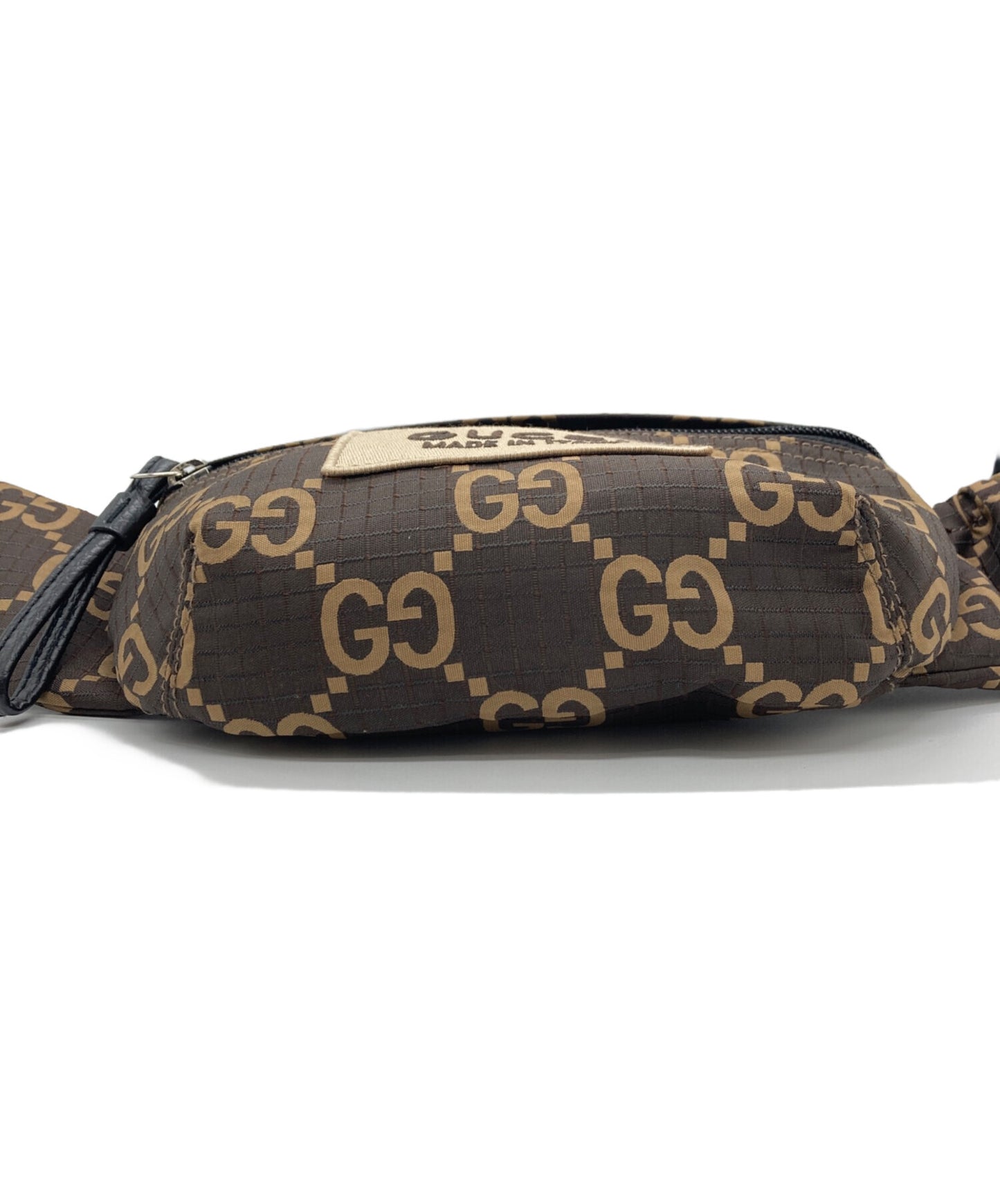 [Pre-owned] GUCCI GG Recycled Polyester Large Belt Bag 767934