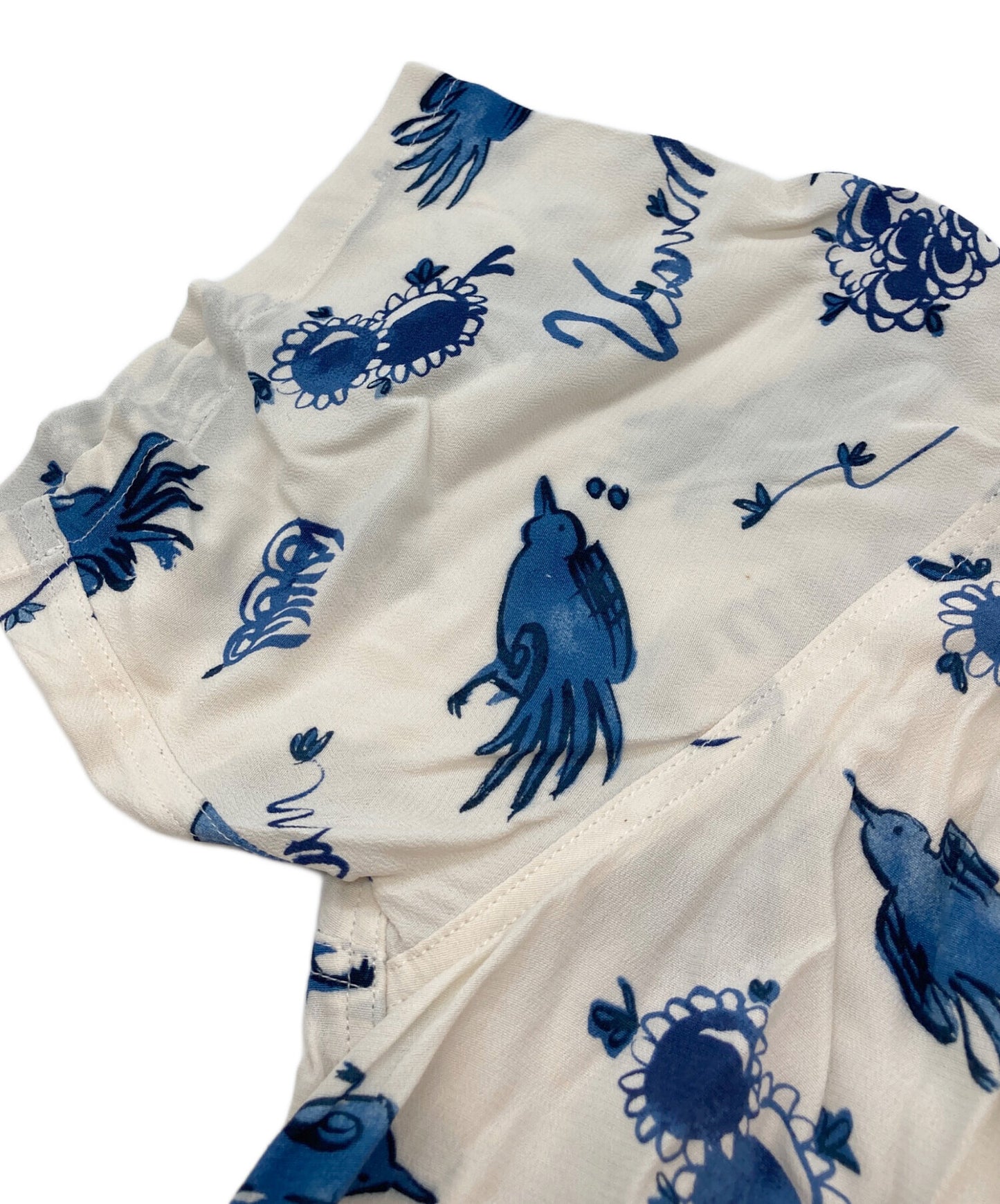 [Pre-owned] VISVIM WALLIS SHIRT S/S SUNNYBIRD / short sleeve / open collar shirt / open collar shirt / rayon shirt / full pattern / oversized / high-twisted rayon crepe / MADE IN JAPAN / made in Japan 0122105011017