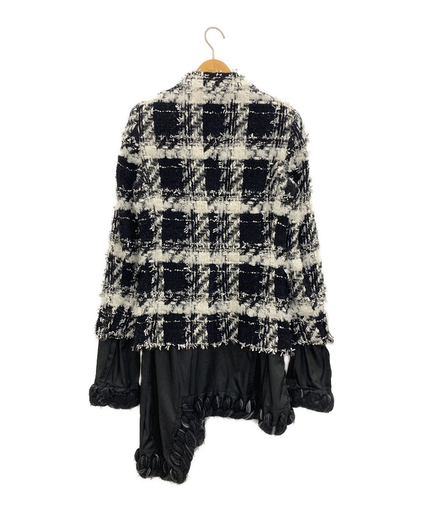 [Pre-owned] COMME des GARCONS HOMME PLUS Asymmetrical Tweed Jacket PH-J039