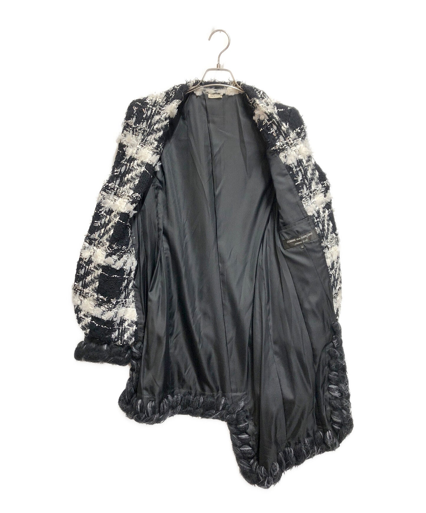 [Pre-owned] COMME des GARCONS HOMME PLUS Asymmetrical Tweed Jacket PH-J039