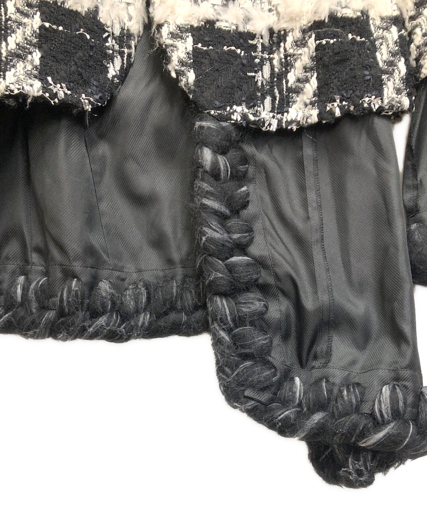 [Pre-owned] COMME des GARCONS HOMME PLUS Asymmetrical Tweed Jacket PH-J039