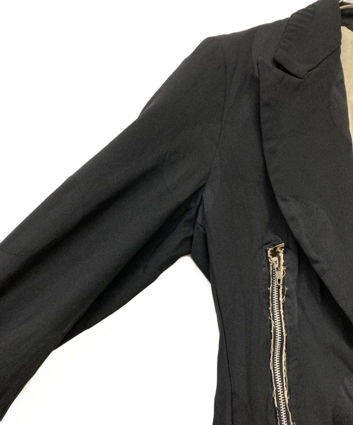 [Pre-owned] COMME des GARCONS HOMME PLUS Poly Shrink Zip Design Jacket PN-J067