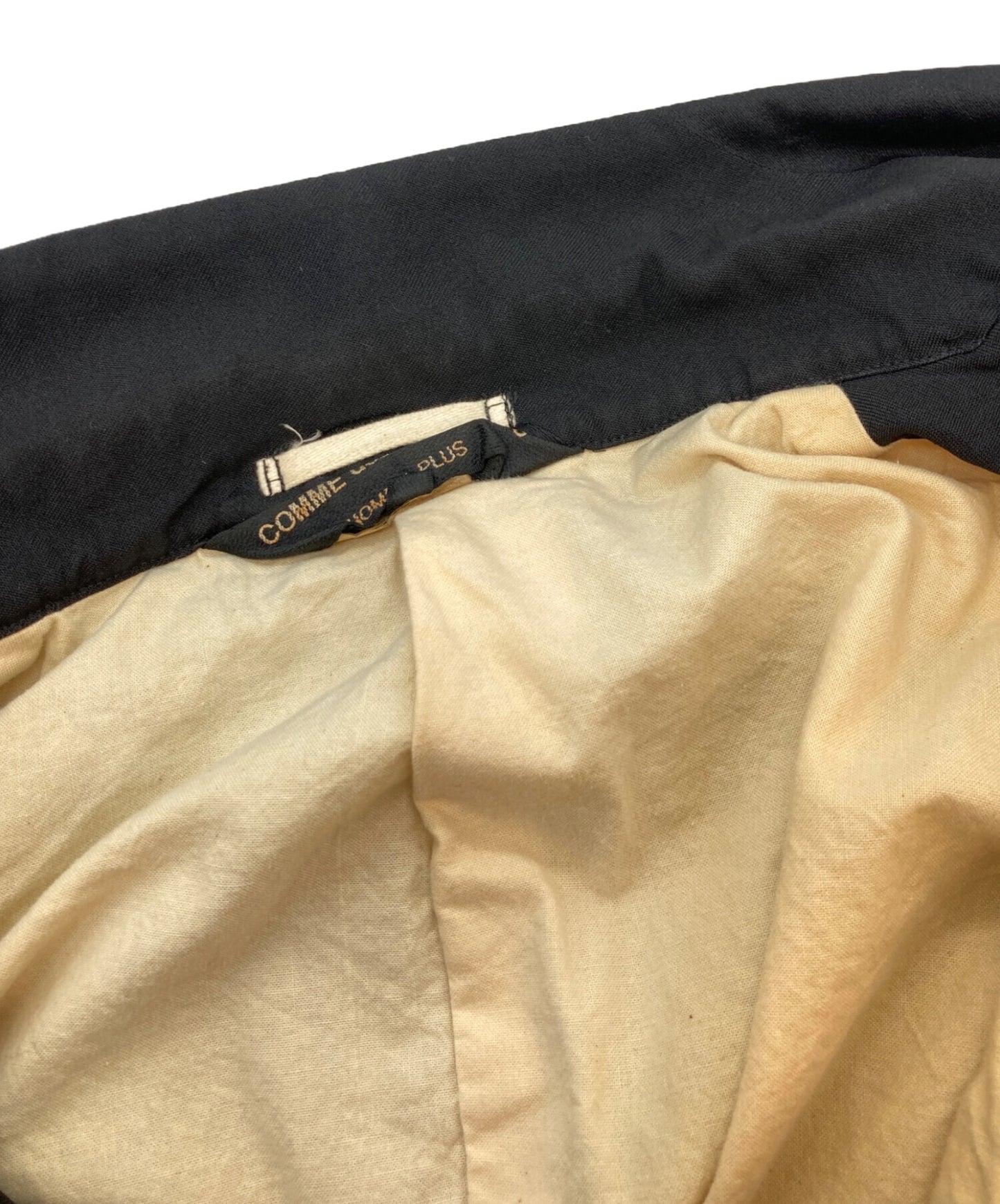 [Pre-owned] COMME des GARCONS HOMME PLUS Poly Shrink Zip Design Jacket PN-J067