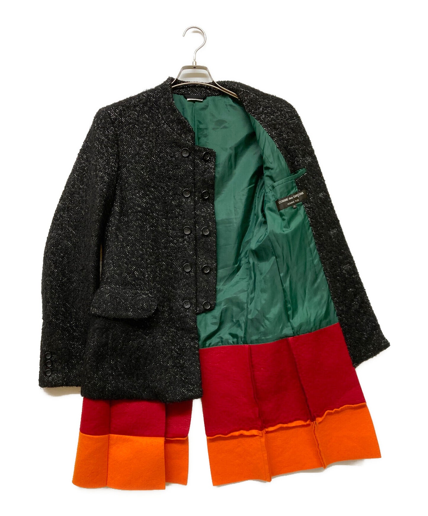 [Pre-owned] COMME des GARCONS HOMME PLUS Hem Felt Tweed Jacket PJ-J009