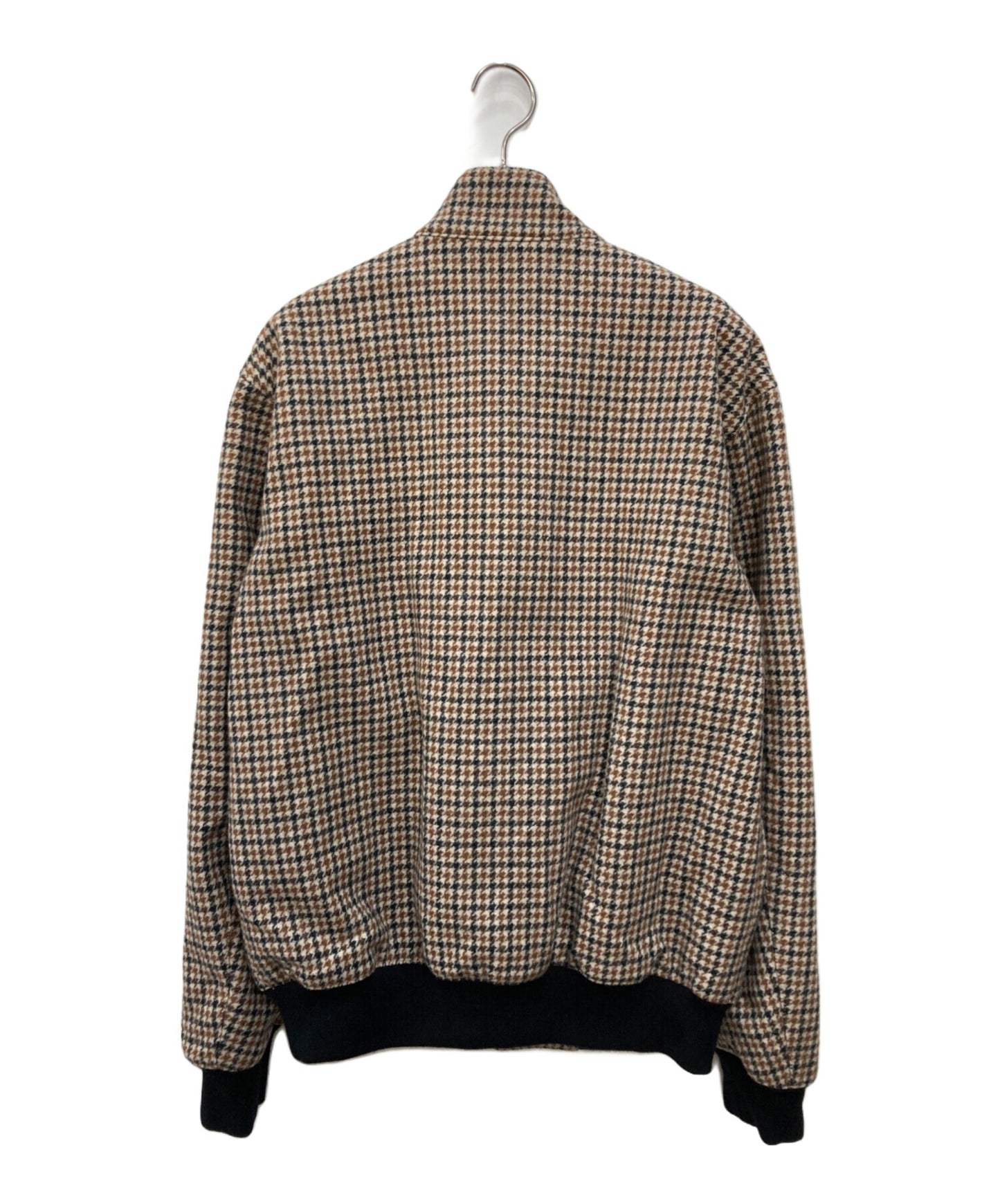 [Pre-owned] Hysteric Glamour Wool Staggered Pattern Blouson 02183AB12