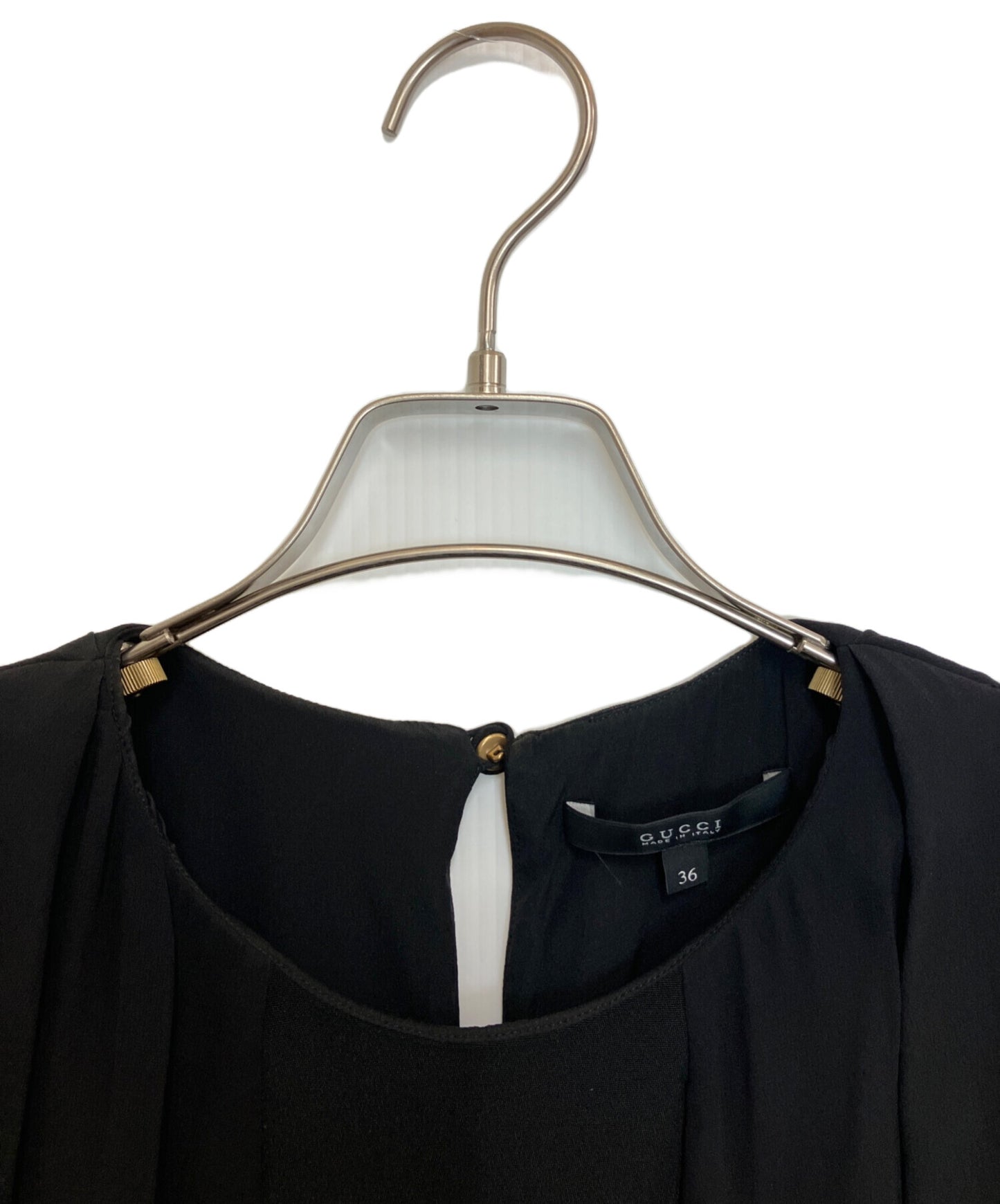 [Pre-owned] GUCCI Sheer volume sleeve blouse 313451