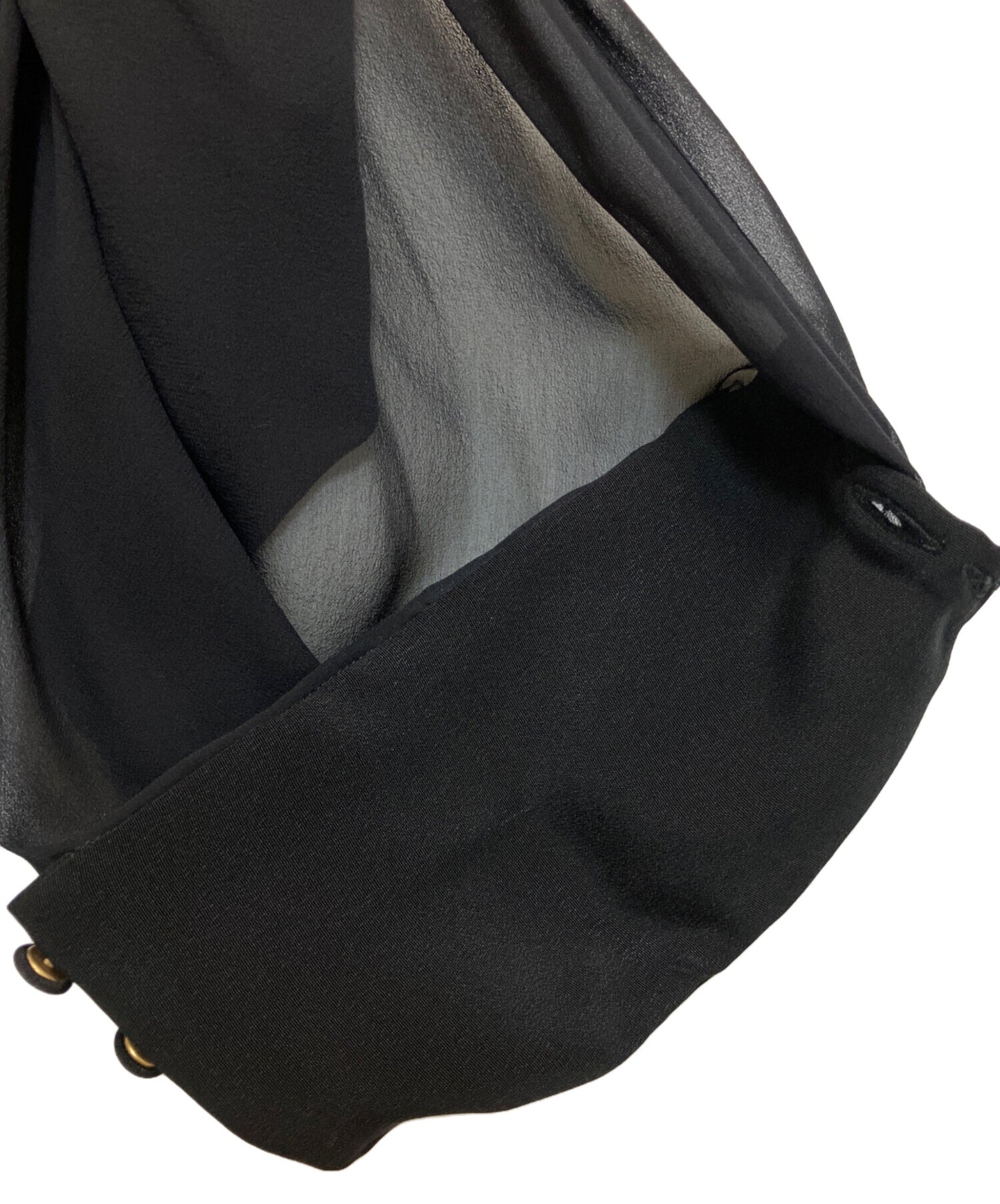 [Pre-owned] GUCCI Sheer volume sleeve blouse 313451