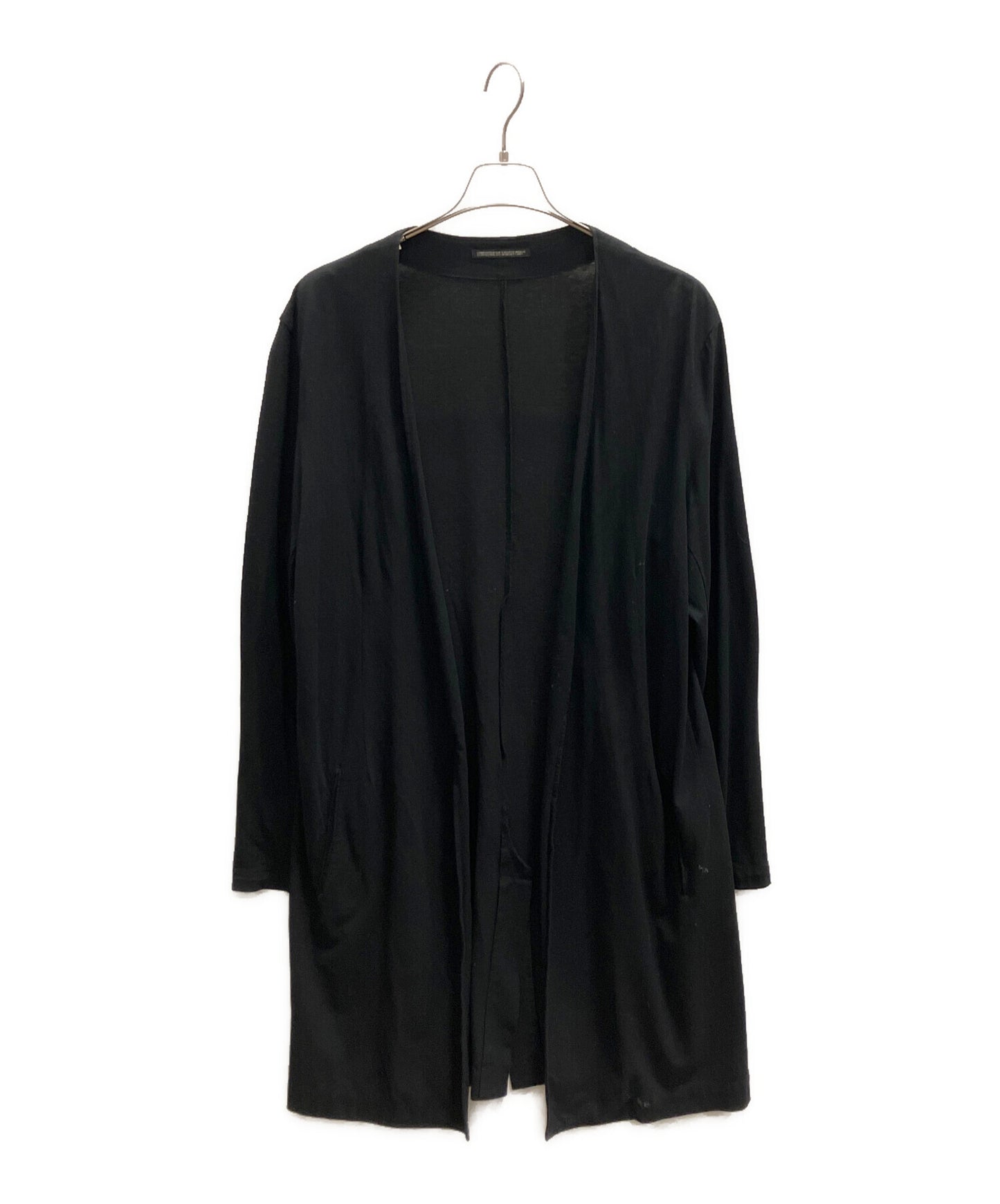 [Pre-owned] Yohji Yamamoto pour homme collarless long coat HH-J57-047