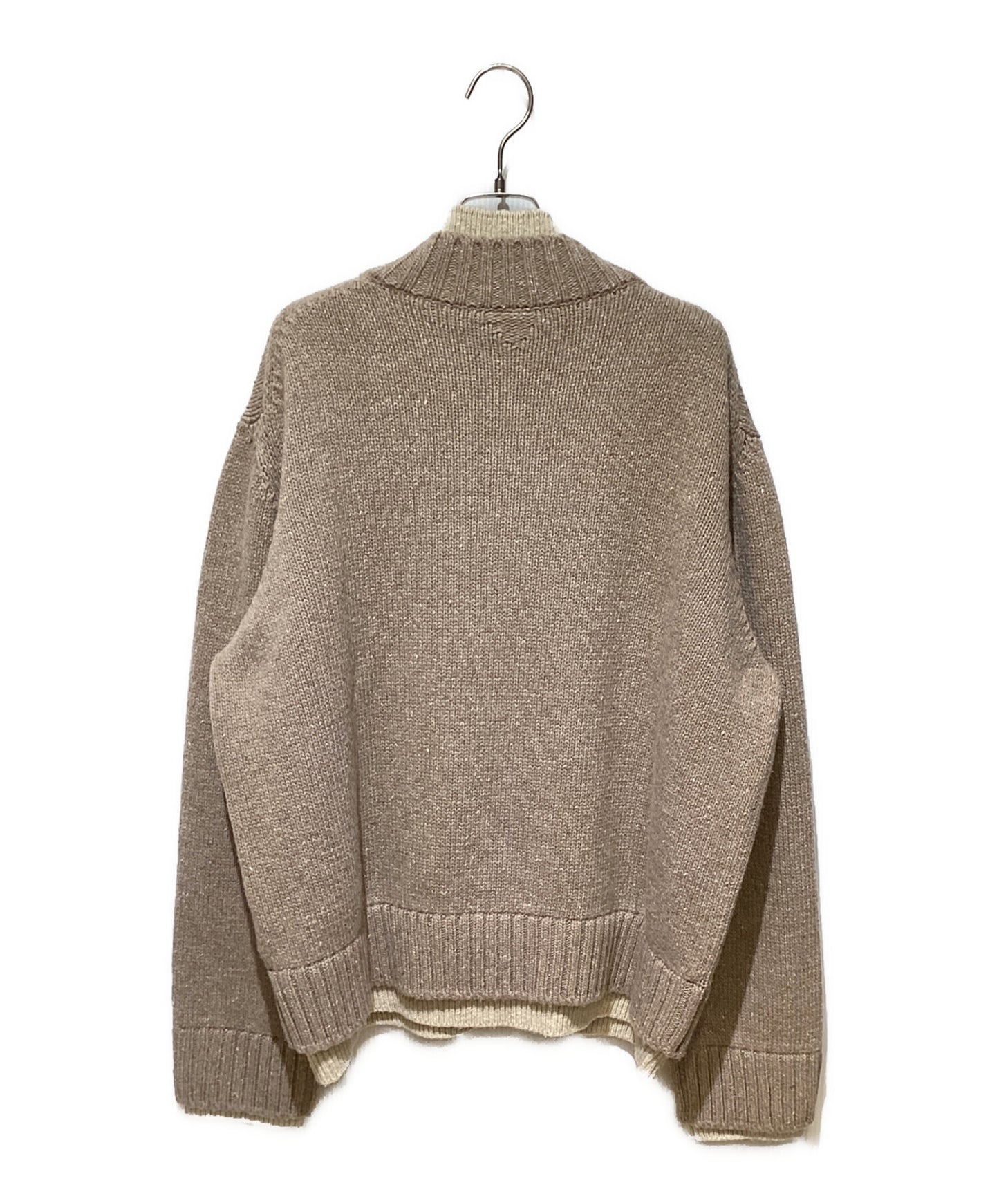 [Pre-owned] BOTTEGA VENETA Wool layered sweater 764484 V3DQ0