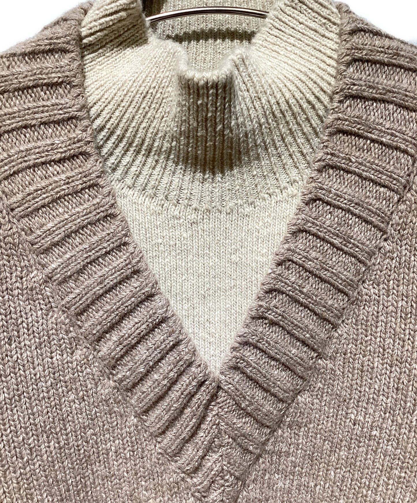 [Pre-owned] BOTTEGA VENETA Wool layered sweater 764484 V3DQ0