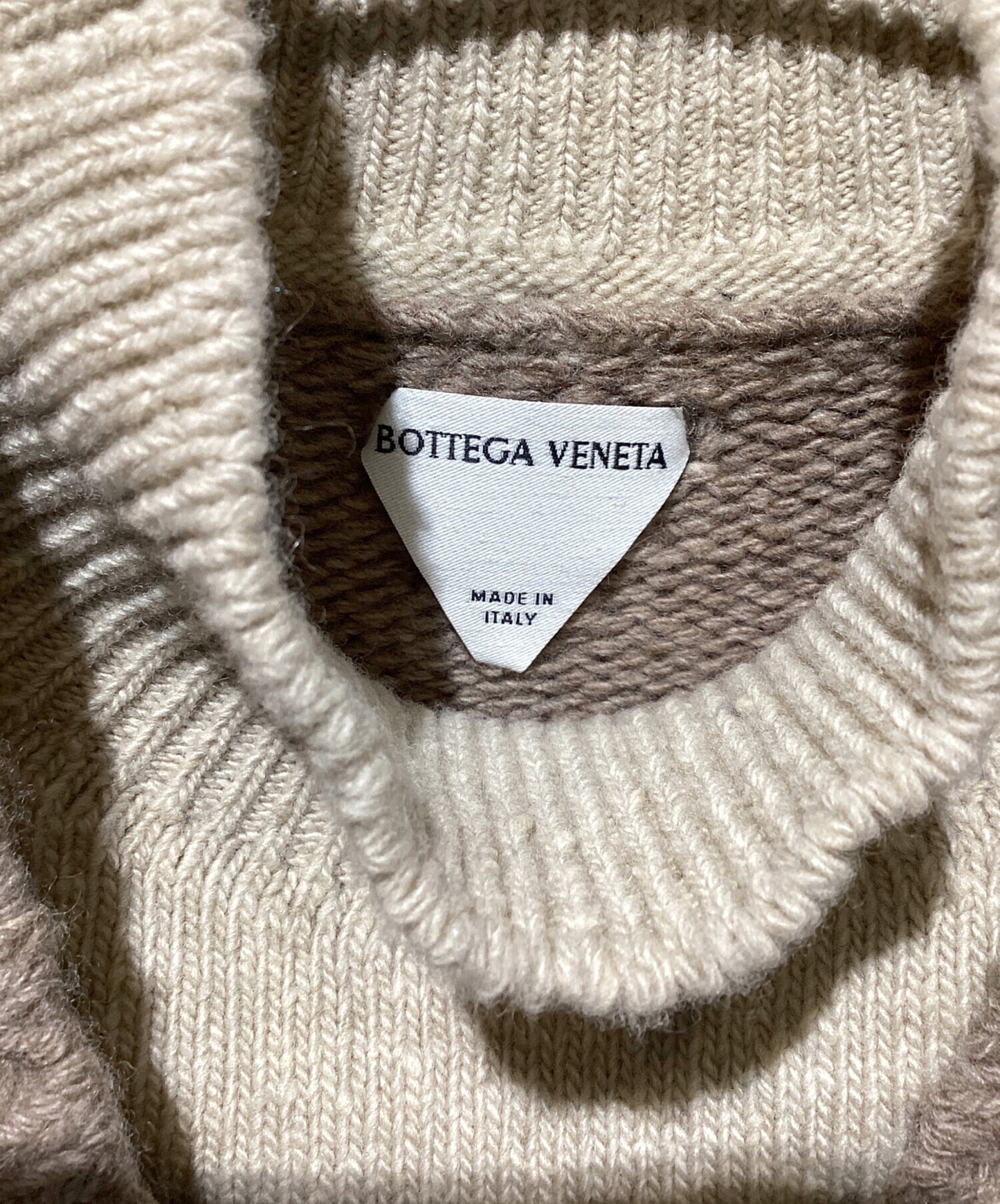 [Pre-owned] BOTTEGA VENETA Wool layered sweater 764484 V3DQ0