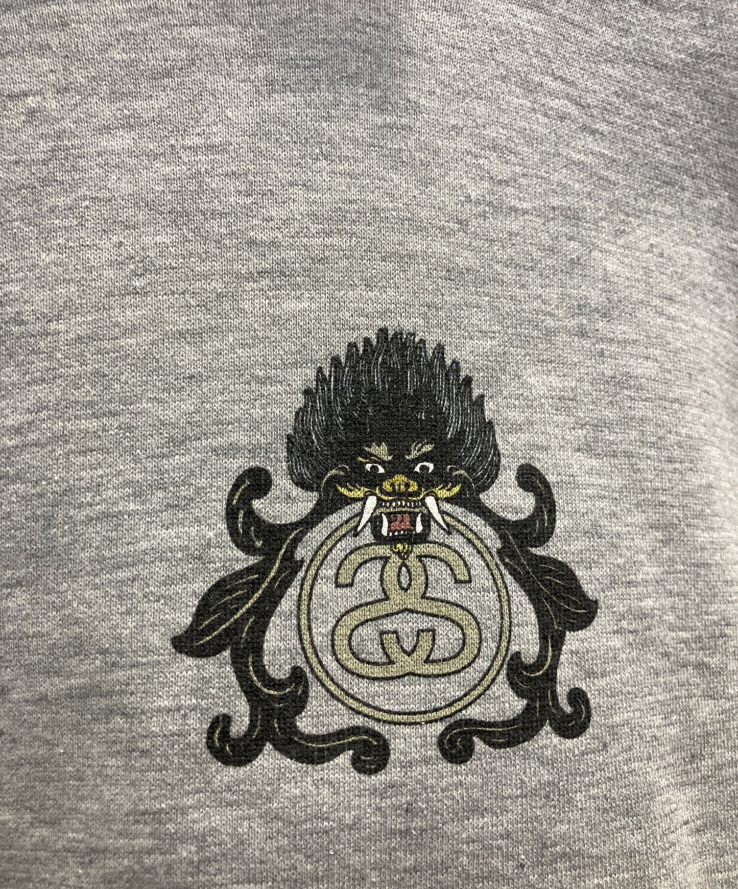 [Pre-owned] stussy Dragon Print Hoodie