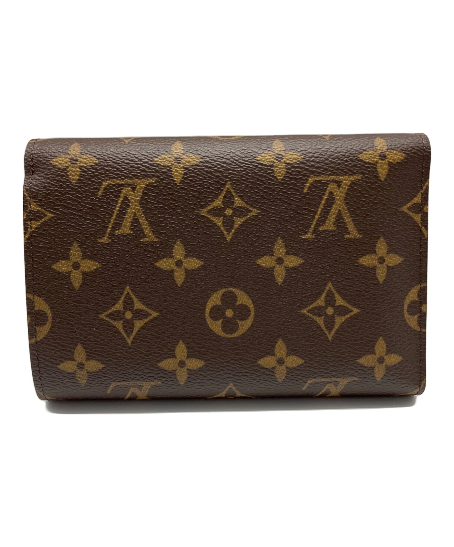 [Pre-owned] LOUIS VUITTON Monogram Porte-Tresor Ettui Papier M61202