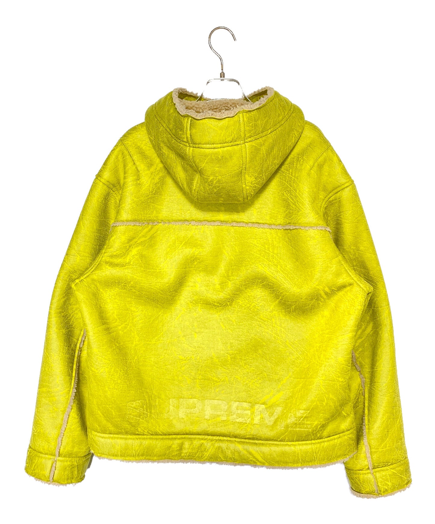 [Pre-owned] SUPREME Faux Shearling Hooded Jacket