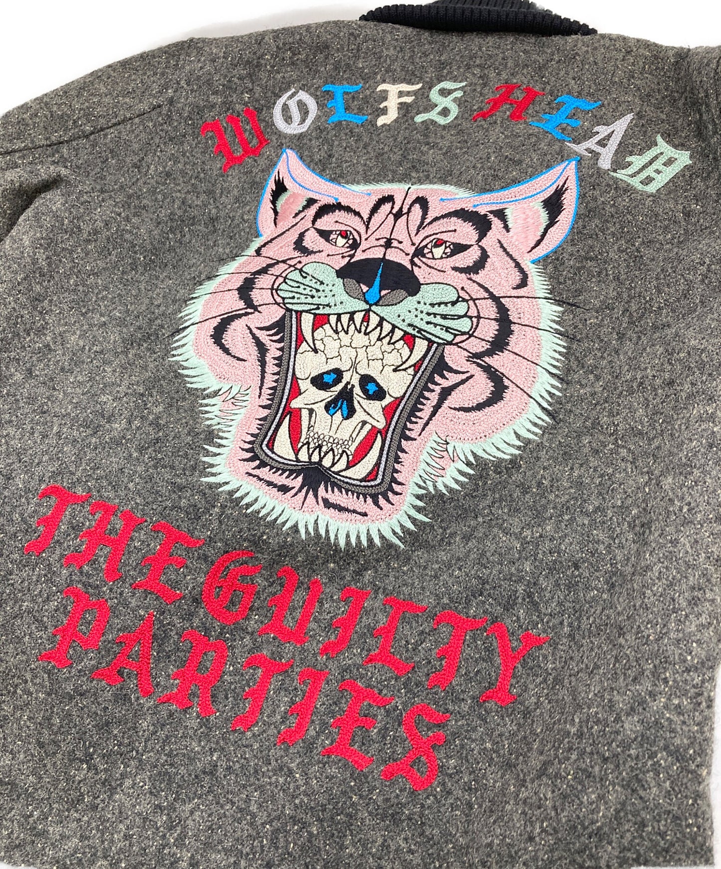 [Pre-owned] WACKO MARIA CAR CLUB JACKET car club jacket wool jacket embroidered jacket outerwear made in Japan