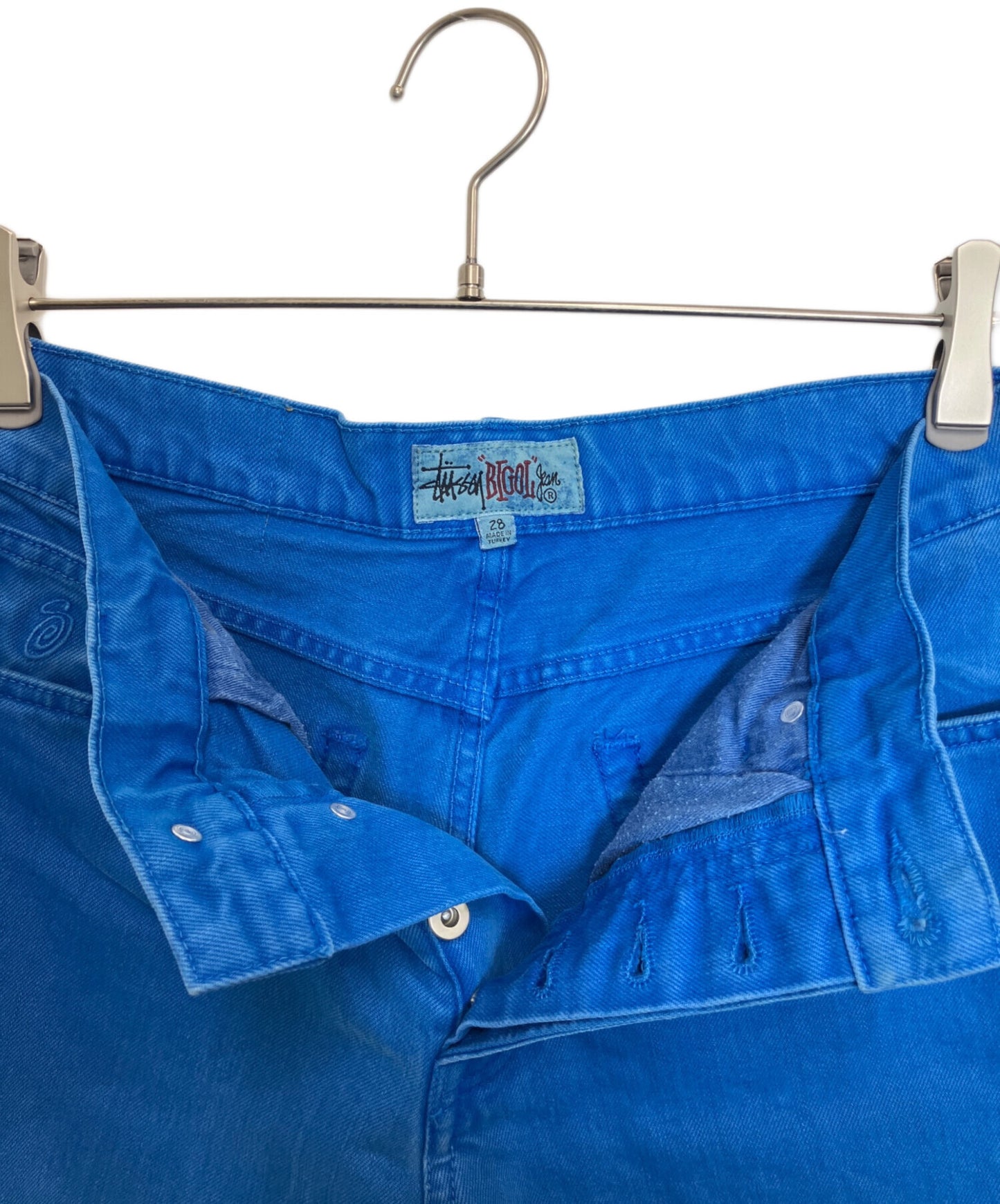 [Pre-owned] stussy OVERDYED BIG OL JEAN 116577