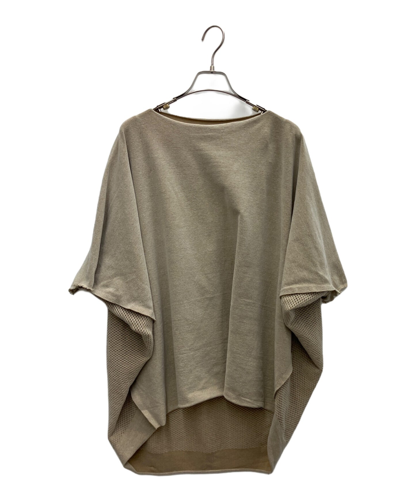 [Pre-owned] ISSEY MIYAKE Mesh Stretch Knit Pullover IM92KK708