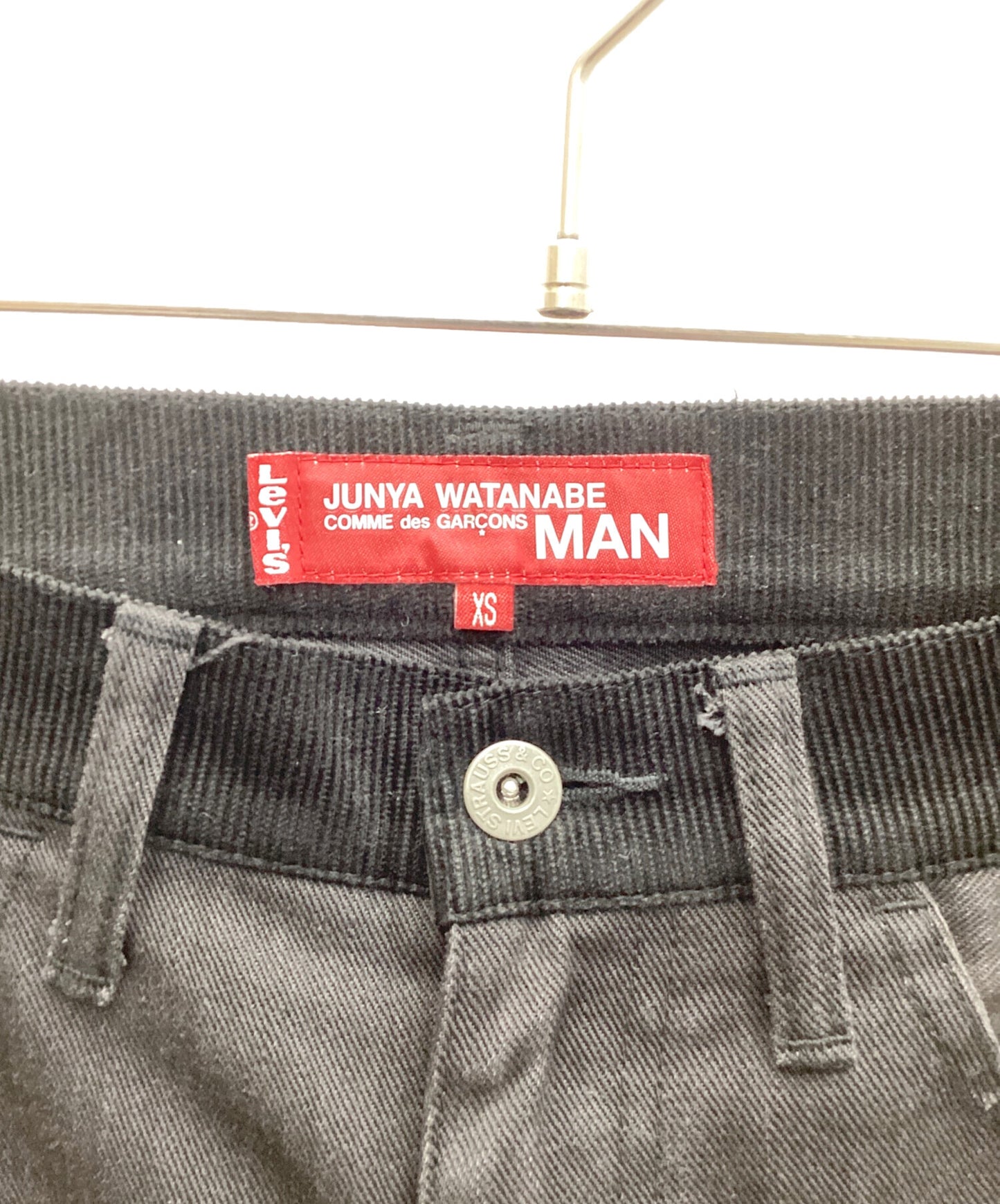 [Pre-owned] COMME des GARCONS JUNYA WATANABE MAN Patchwork denim pants made of different materials WL-P207