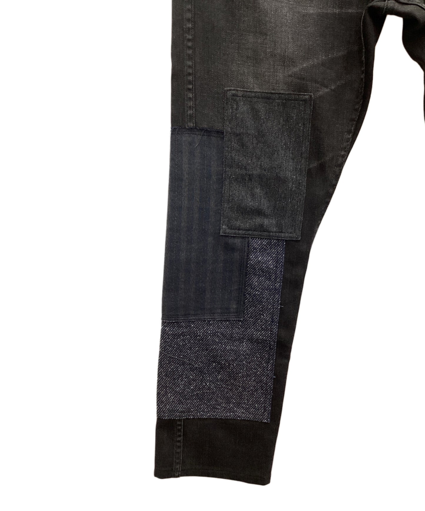 [Pre-owned] COMME des GARCONS JUNYA WATANABE MAN Patchwork denim pants made of different materials WL-P207