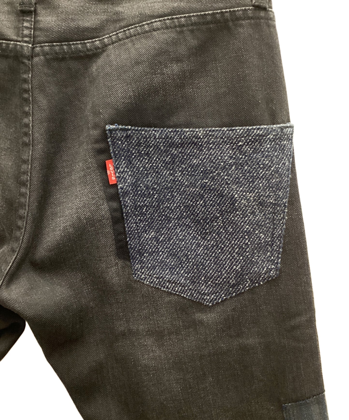 [Pre-owned] COMME des GARCONS JUNYA WATANABE MAN Patchwork denim pants made of different materials WL-P207